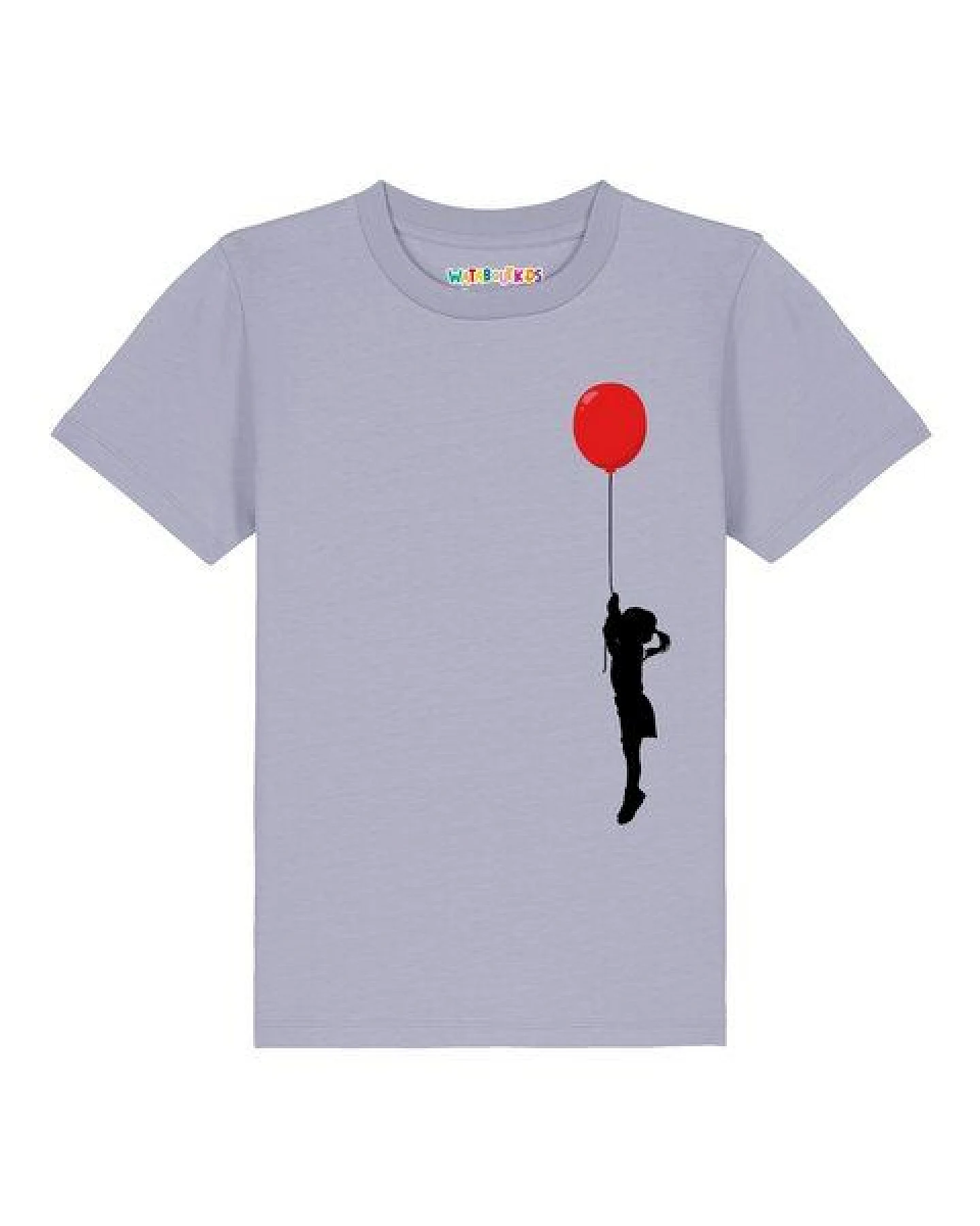 watabout.kids T-Shirt Kinder Mädchen mit Luftballon – Ansicht 2