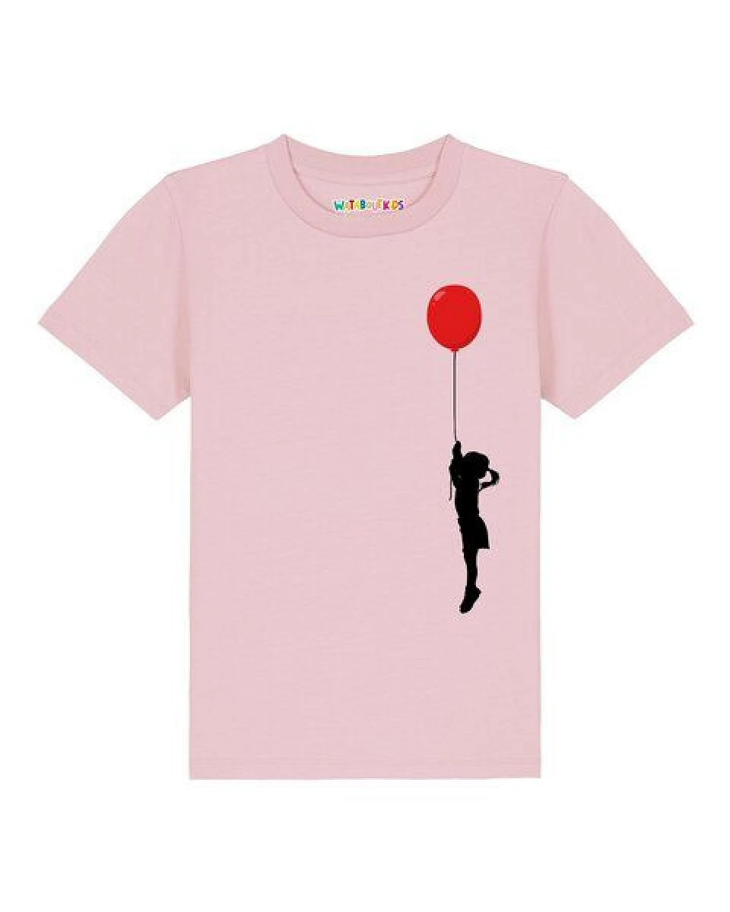 watabout.kids T-Shirt Kinder Mädchen mit Luftballon – Ansicht 2