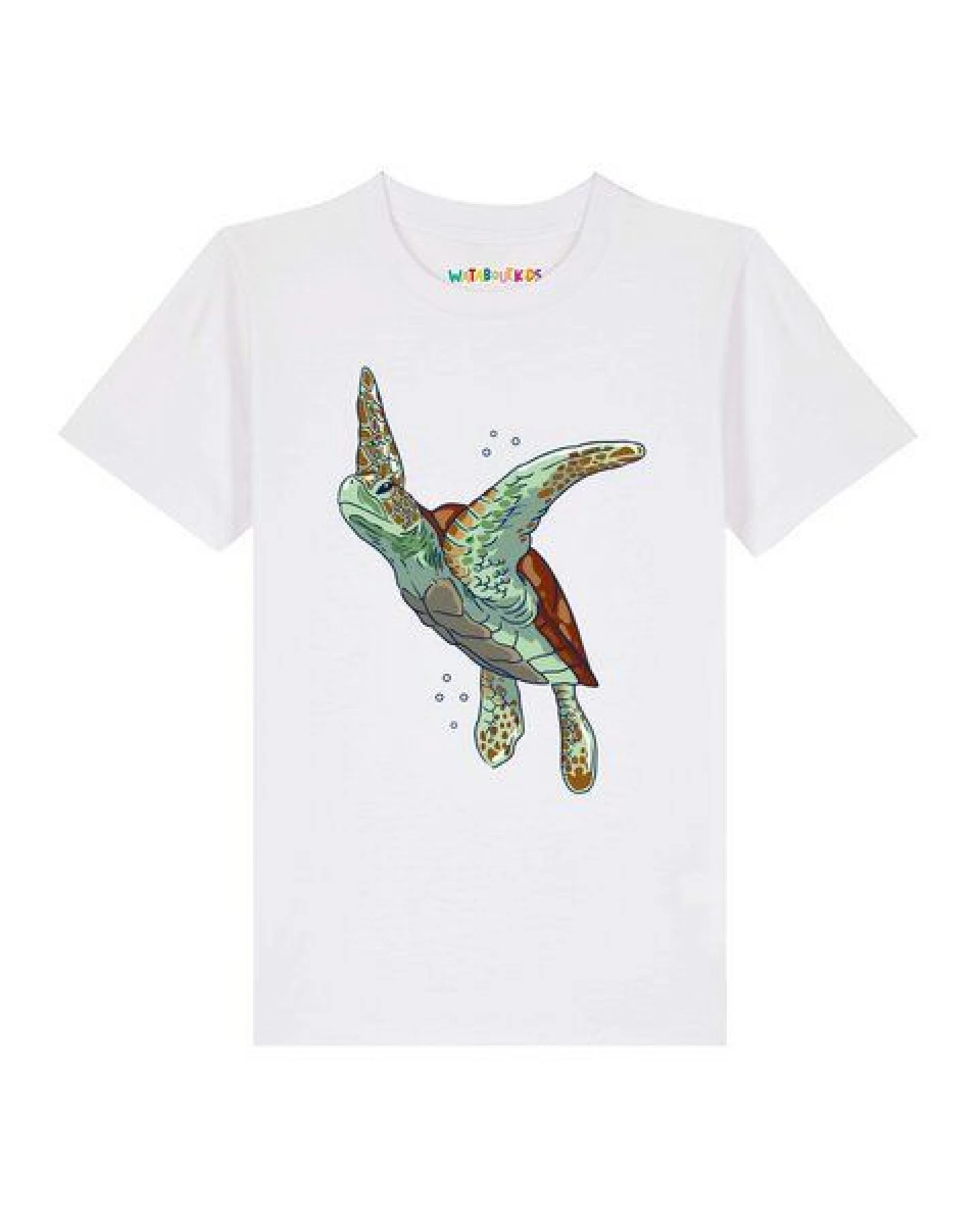 watabout.kids T-Shirt Kinder Schildkröte Watercolor – Ansicht 2