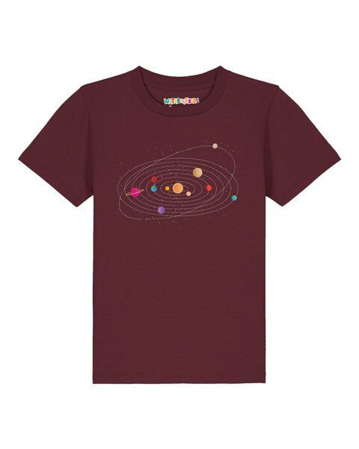 watabout.kids T-Shirt Kinder Sonnensystem – Ansicht 2