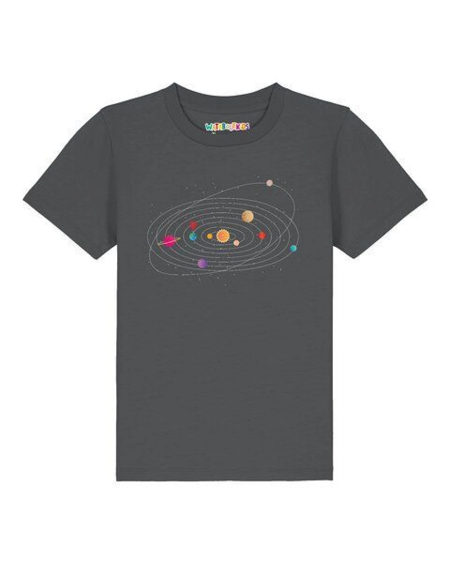 watabout.kids T-Shirt Kinder Sonnensystem – Ansicht 2