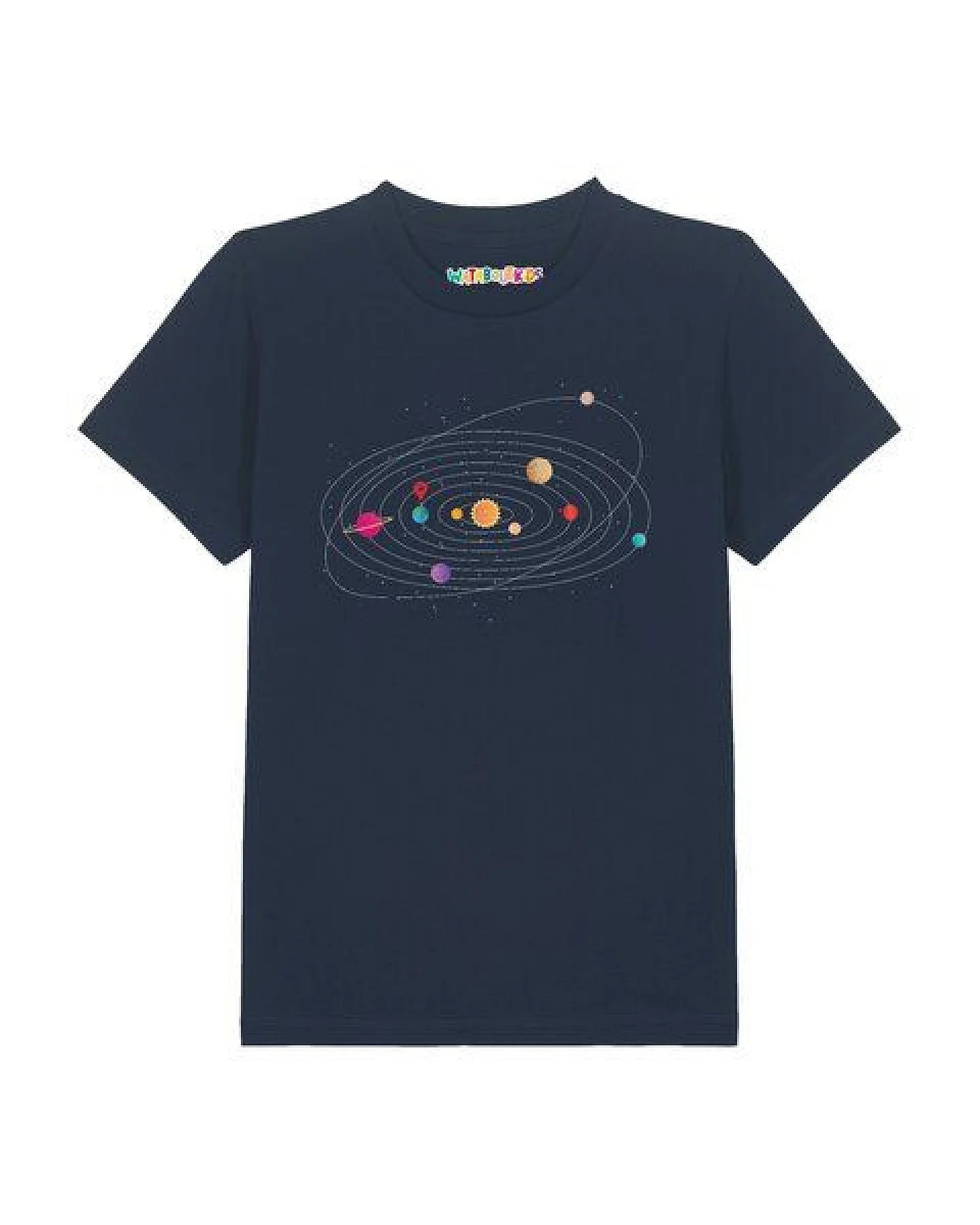 watabout.kids T-Shirt Kinder Sonnensystem – Ansicht 2