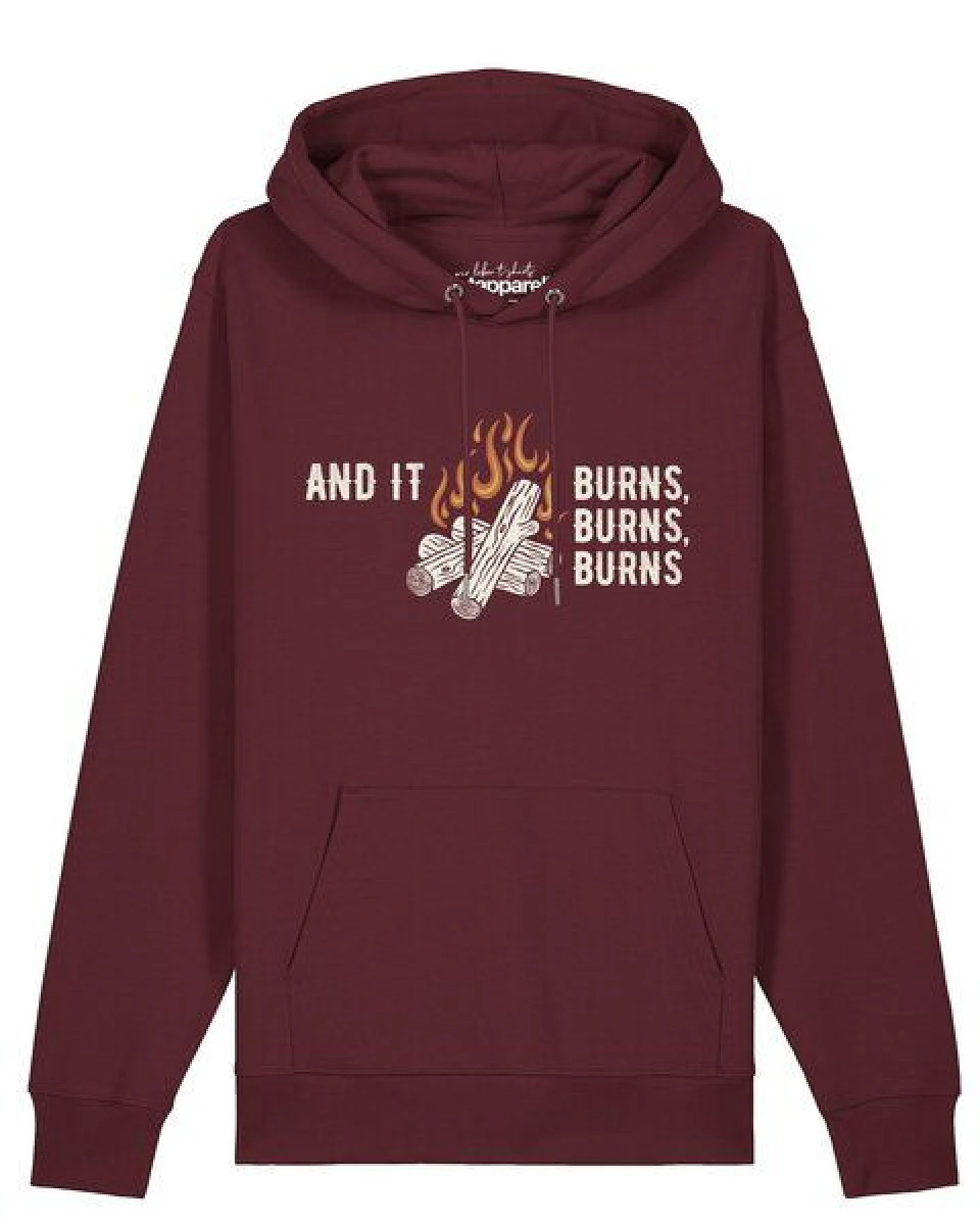 watapparel Hoodie Unisex And it burns – Ansicht 2