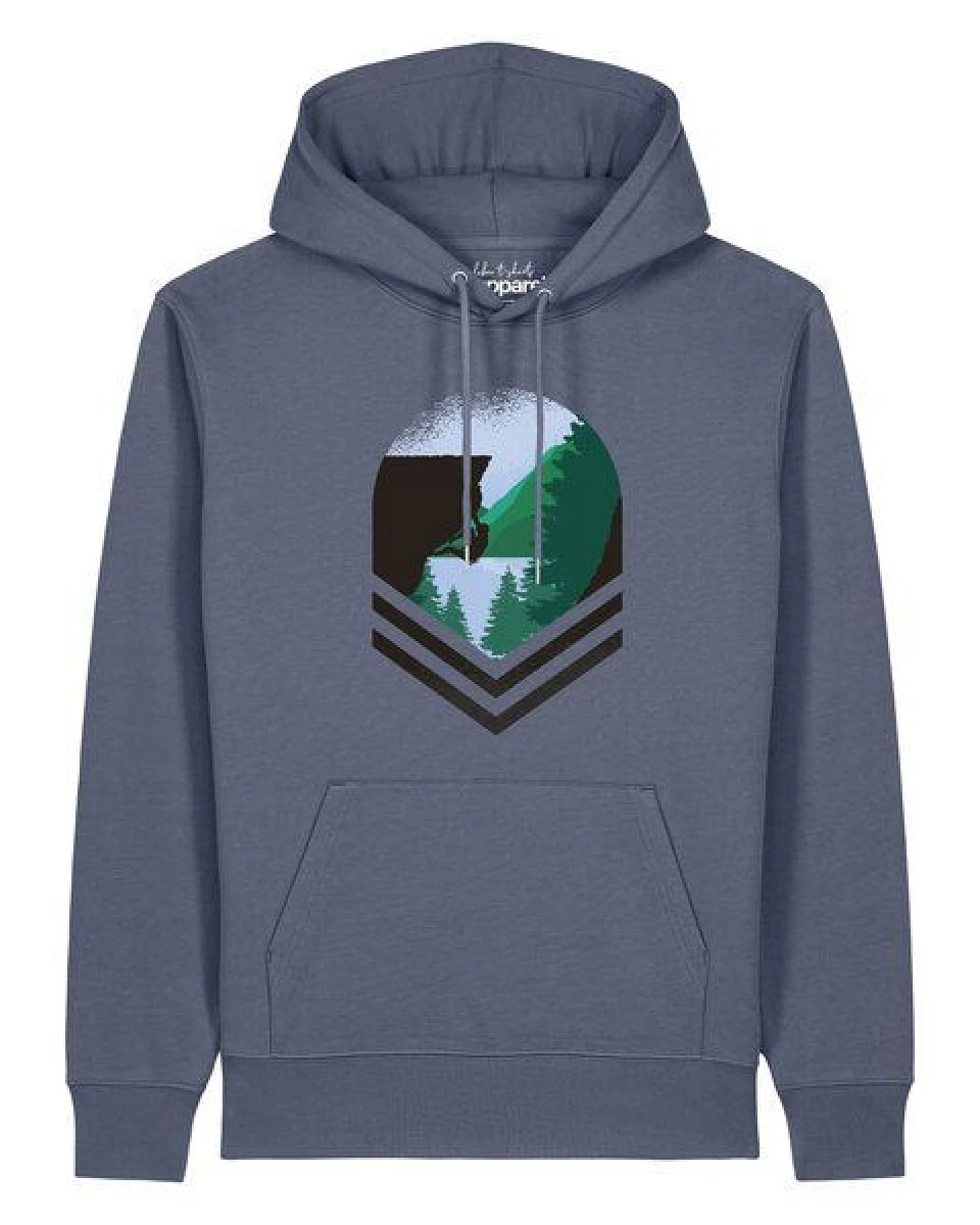 watapparel Hoodie Unisex Bay Climbing – Ansicht 2