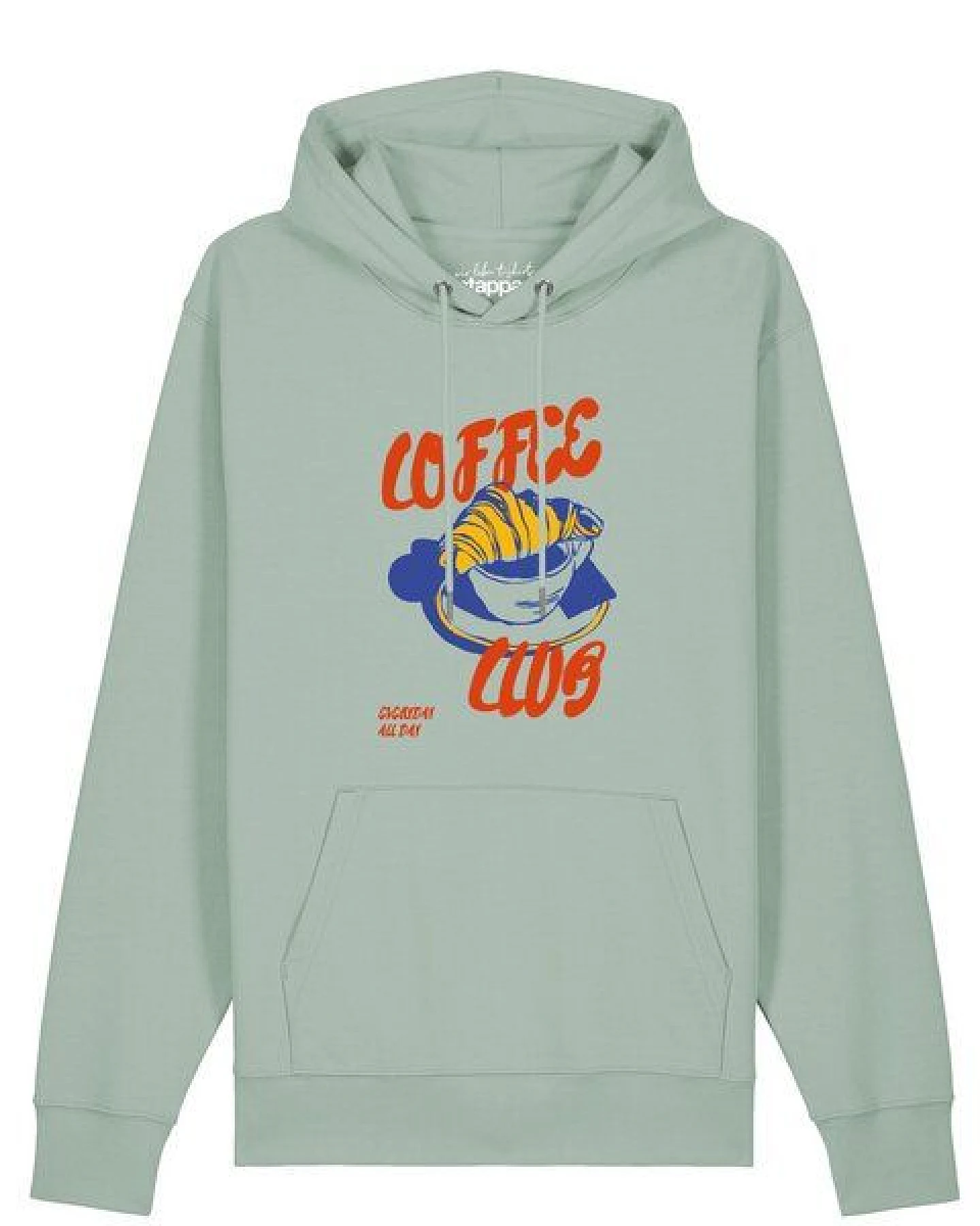 watapparel Hoodie Unisex Coffee club – Ansicht 2