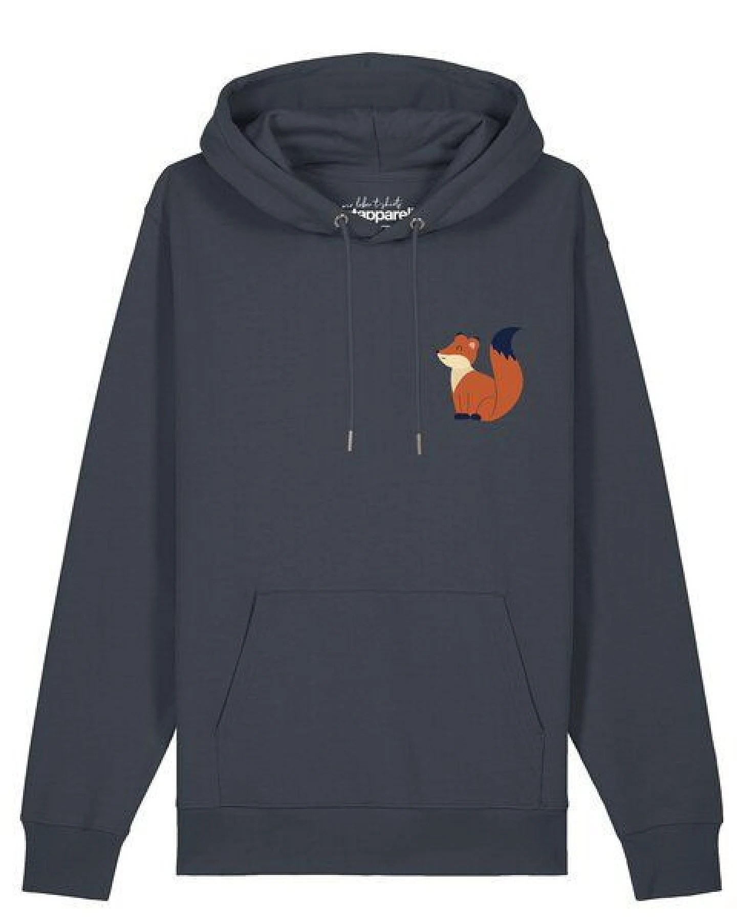 watapparel Hoodie Unisex Cute Fox – Ansicht 2