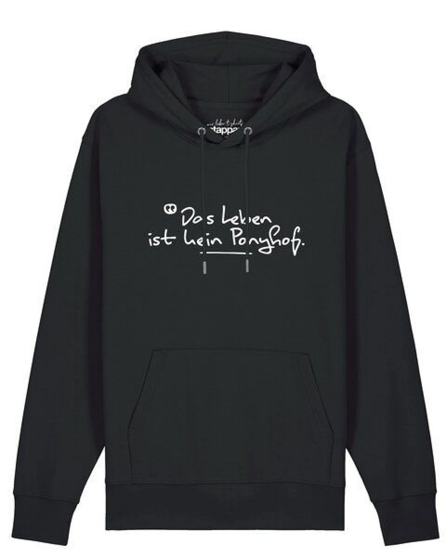 watapparel Hoodie Unisex Das Leben ist kein Ponyhof – Ansicht 2