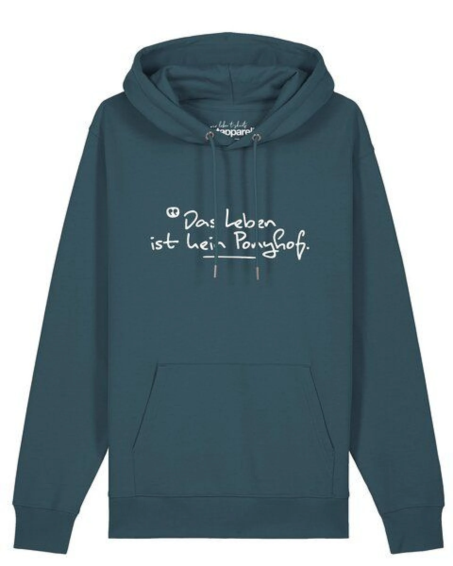watapparel Hoodie Unisex Das Leben ist kein Ponyhof – Ansicht 2