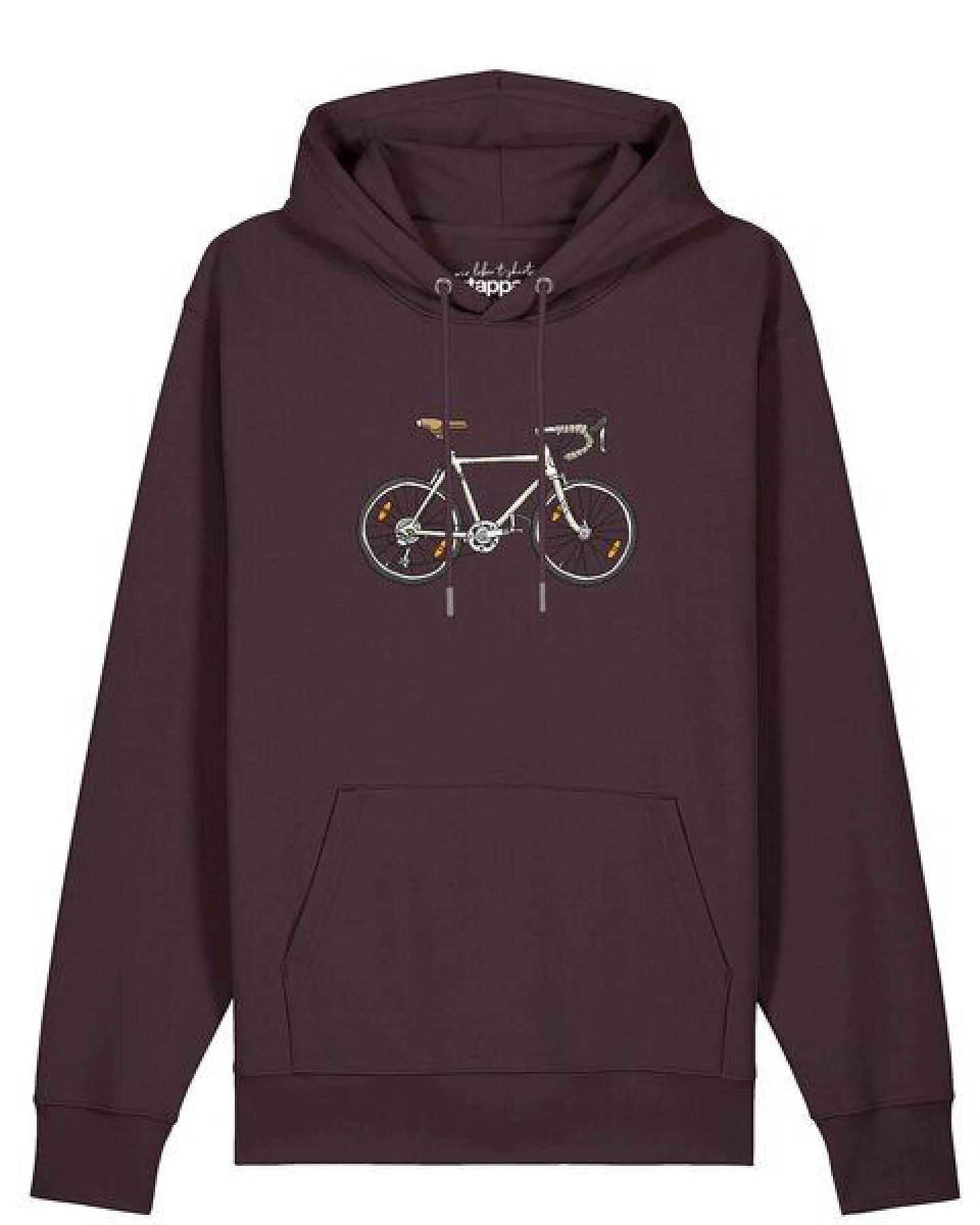 watapparel Hoodie Unisex Doodle Bike – Ansicht 2