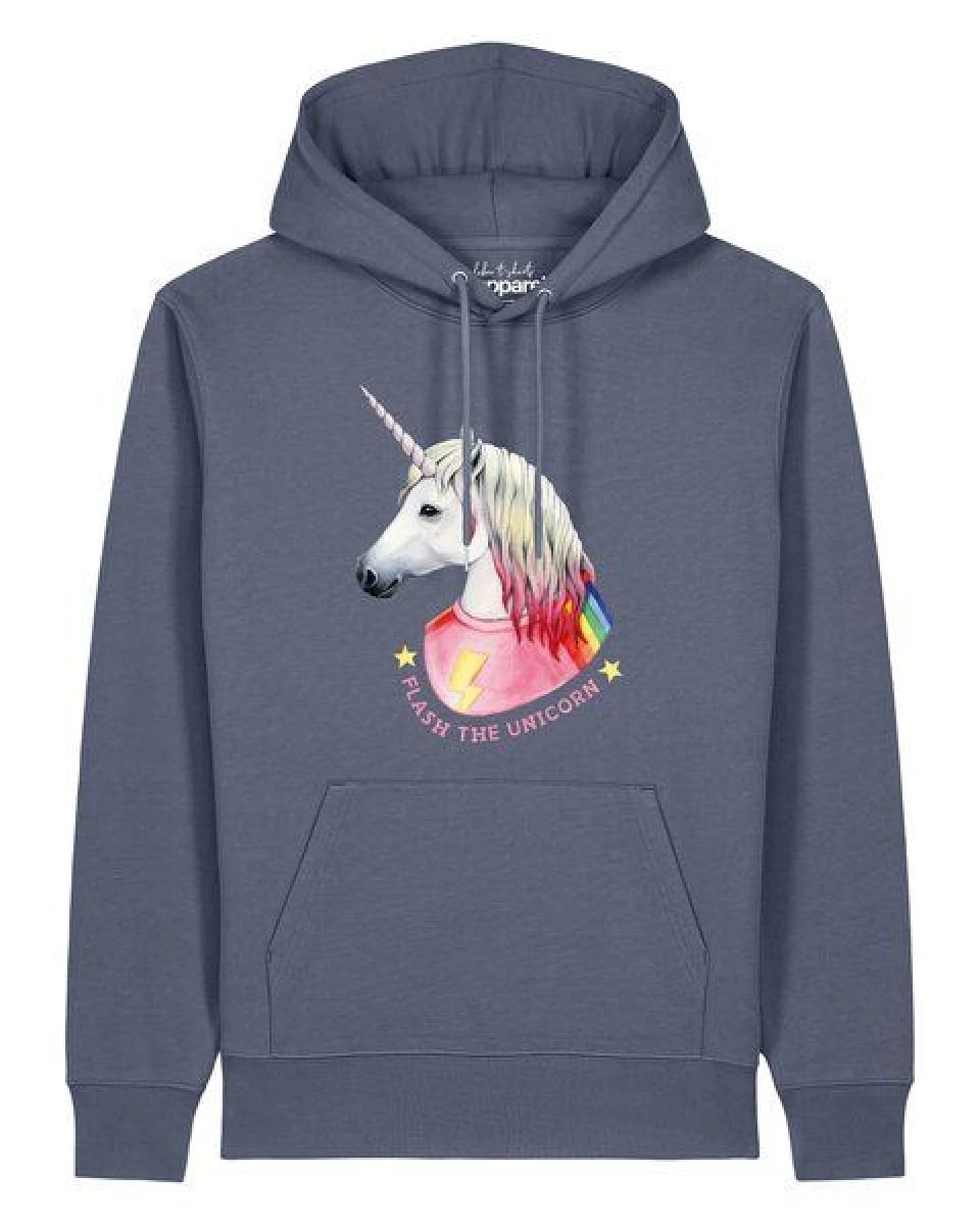 watapparel Hoodie Unisex Flash, the unicorn – Ansicht 2