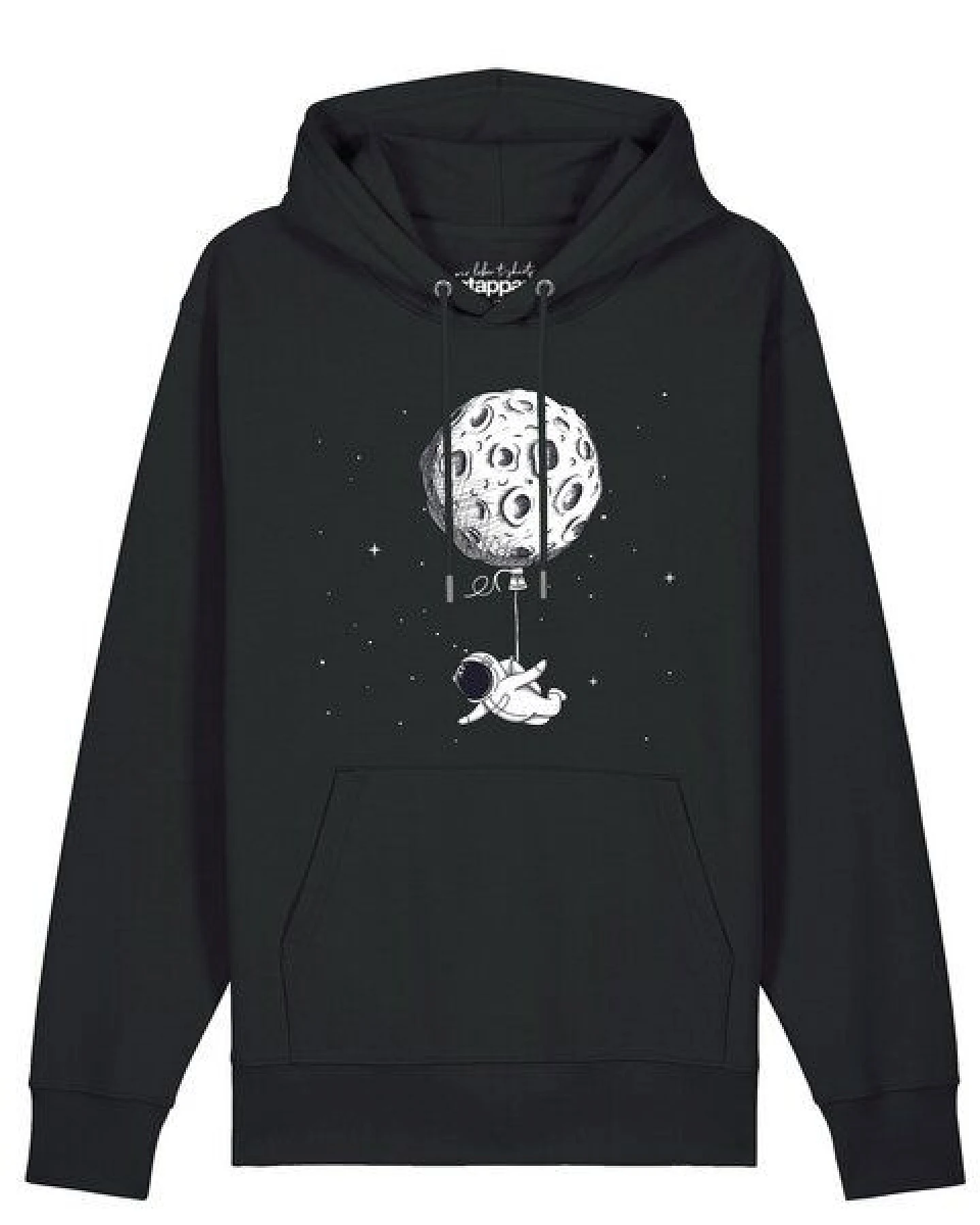 watapparel Hoodie Unisex Funny Spaceman – Ansicht 2