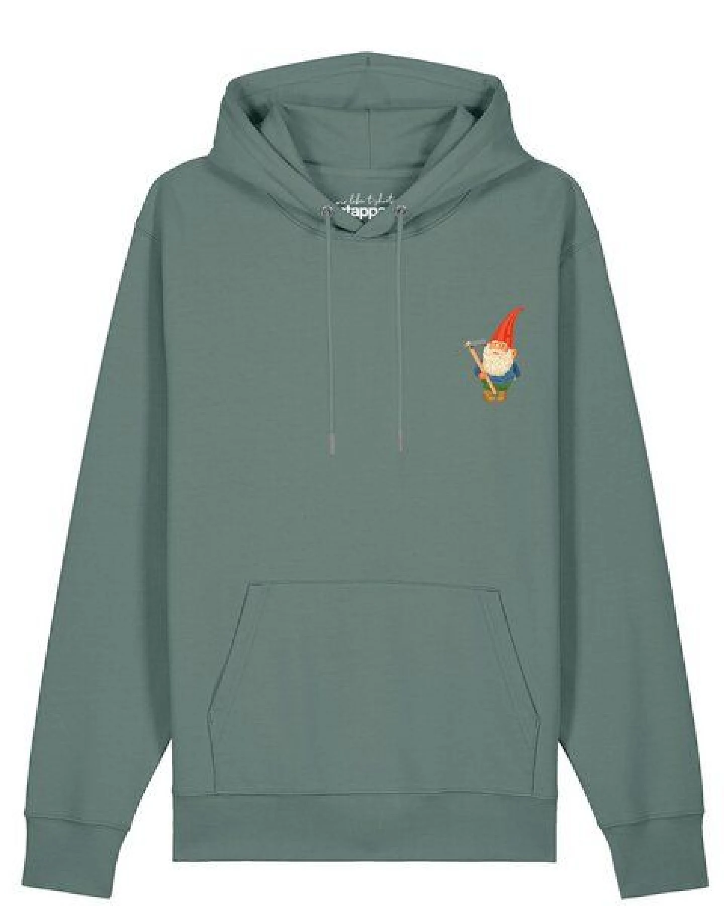 watapparel Hoodie Unisex Gartenzwerg – Ansicht 2