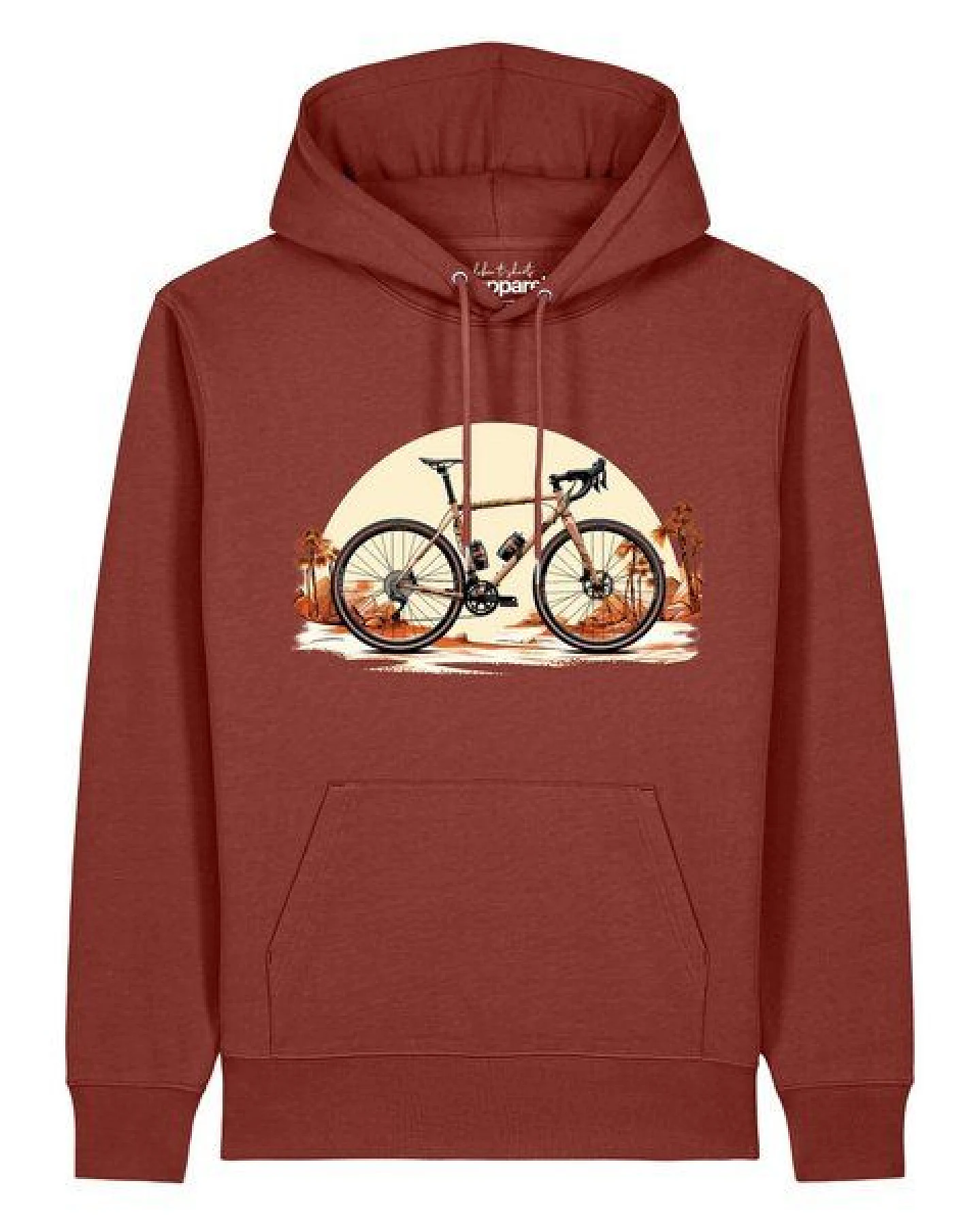 watapparel Hoodie Unisex Gravelbike – Ansicht 2