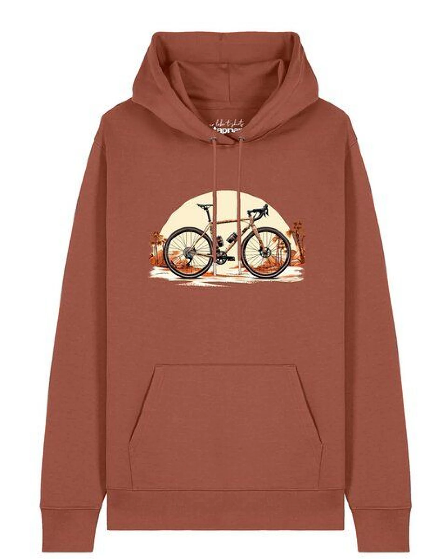 watapparel Hoodie Unisex Gravelbike – Ansicht 2