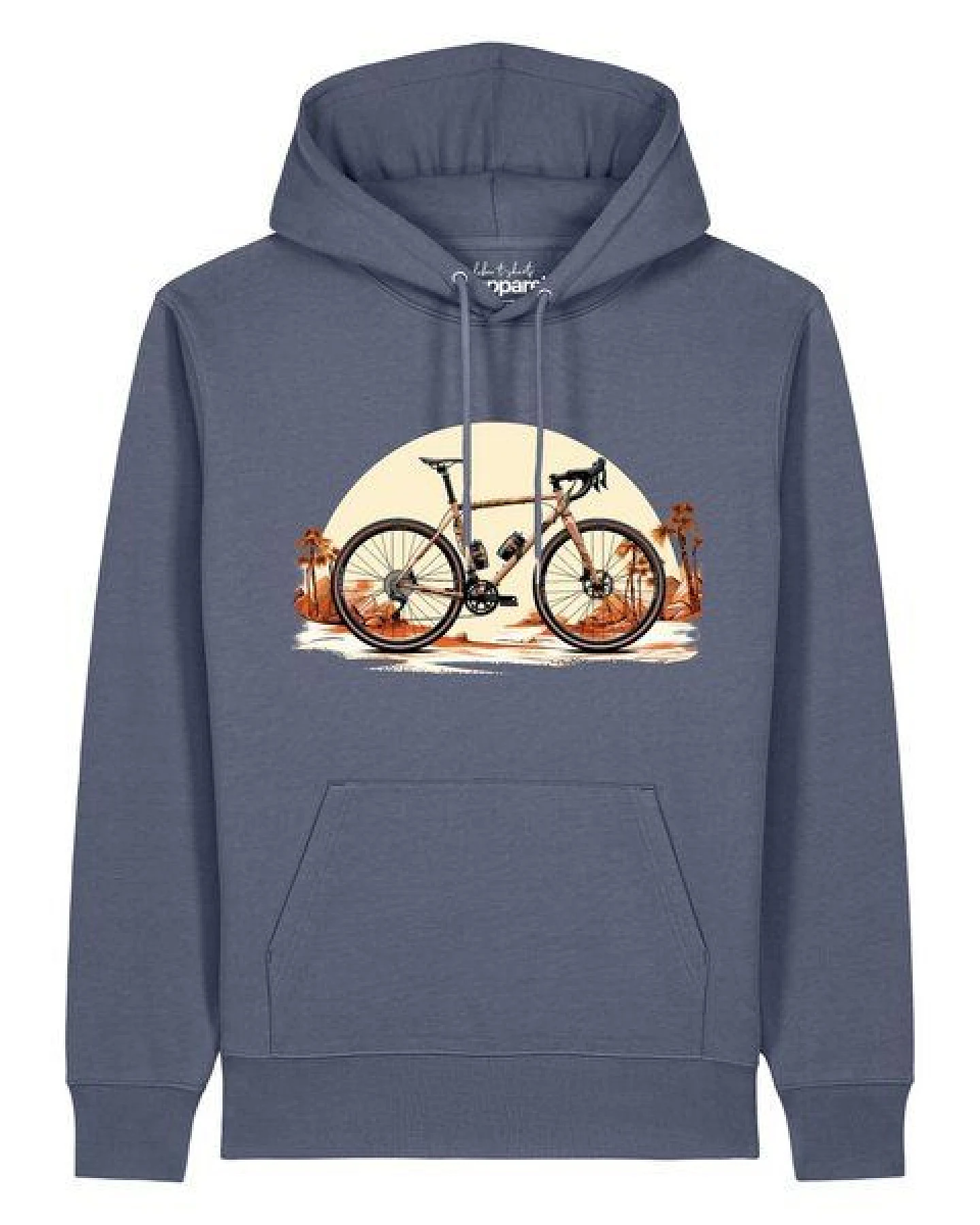 watapparel Hoodie Unisex Gravelbike – Ansicht 2
