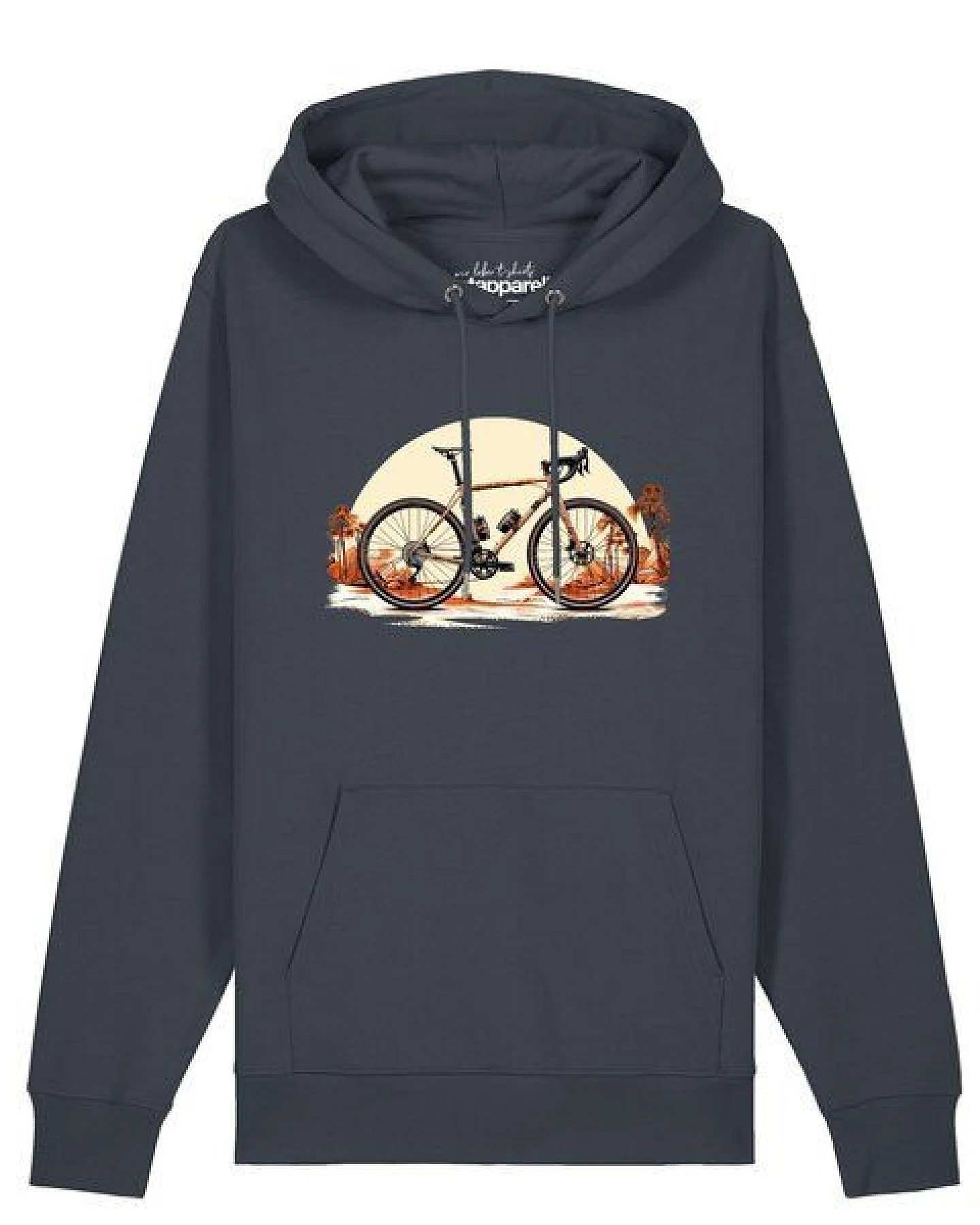 watapparel Hoodie Unisex Gravelbike – Ansicht 2
