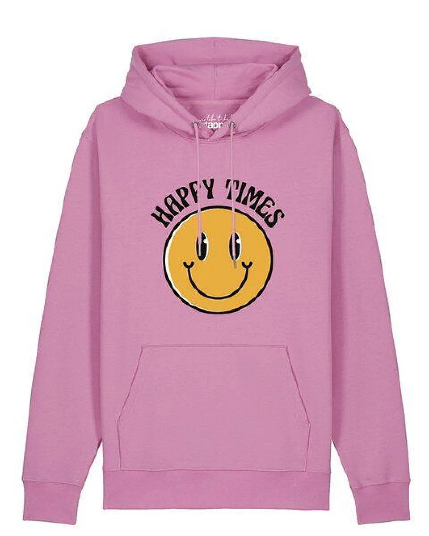 watapparel Hoodie Unisex Happy times smiley emoji – Ansicht 2