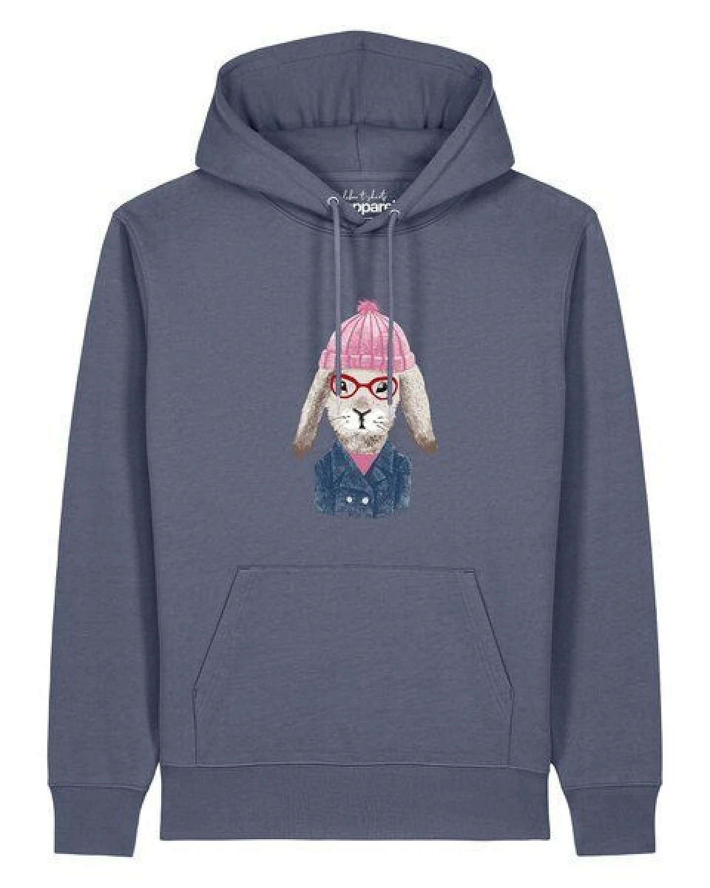 watapparel Hoodie Unisex Hase – Ansicht 2