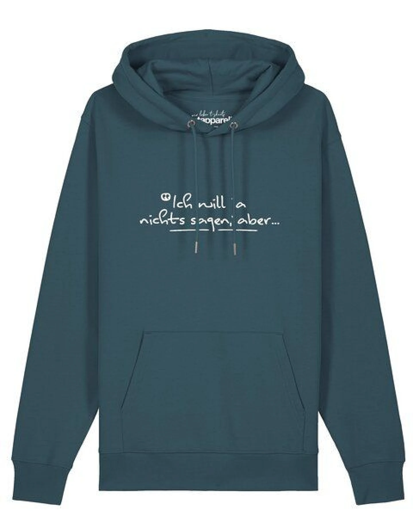 watapparel Hoodie Unisex Ich will ja nichts sagen aber – Ansicht 2