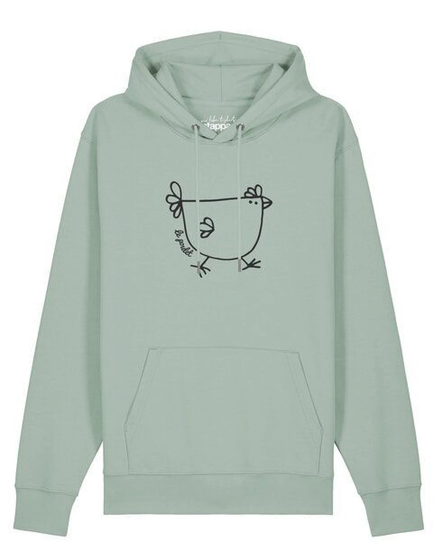 watapparel Hoodie Unisex Le poulet - das Huhn – Ansicht 2