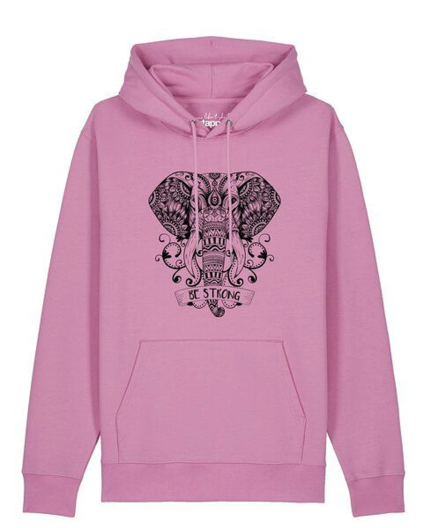 watapparel Hoodie Unisex Mandala Elephant – Ansicht 2