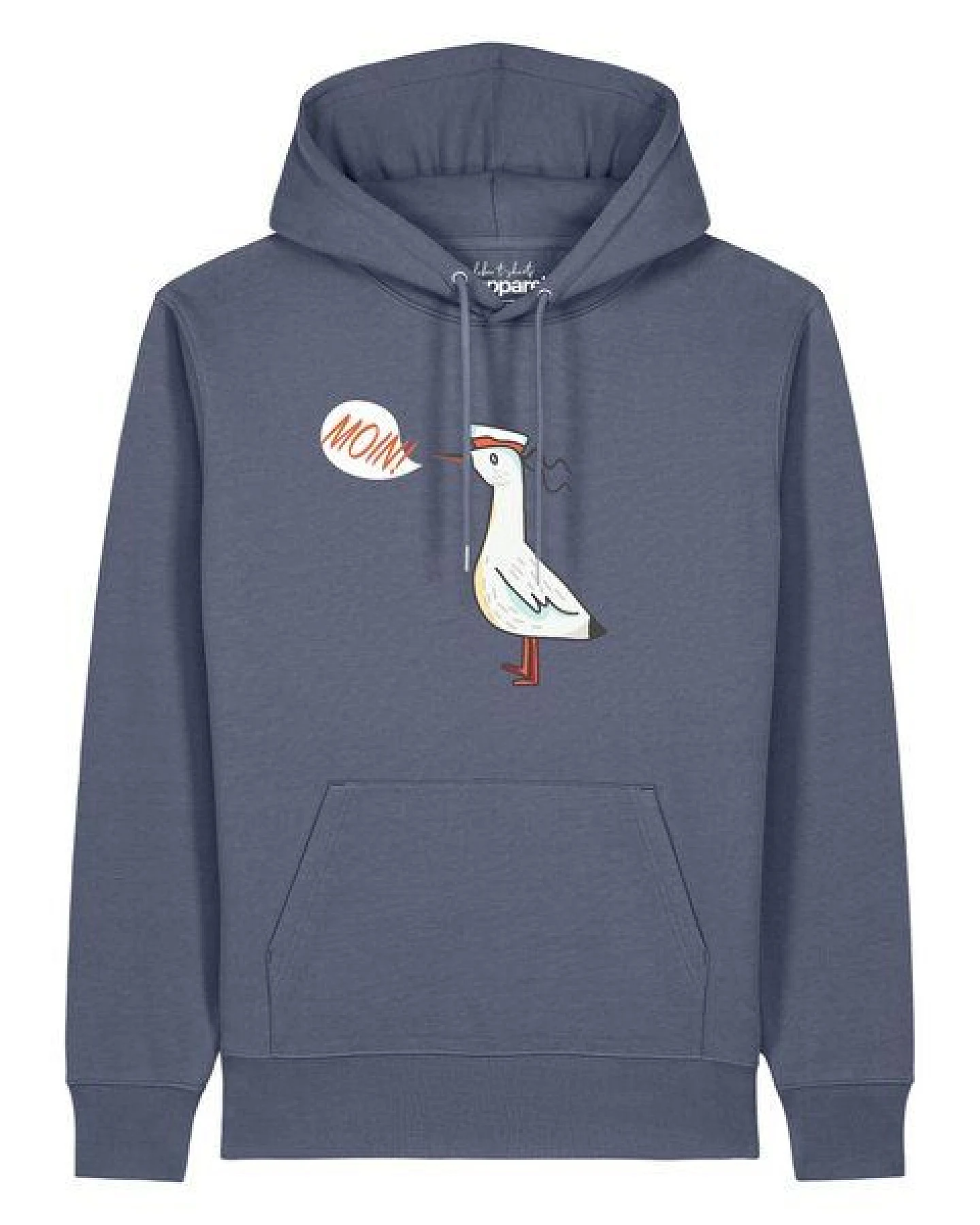 watapparel Hoodie Unisex Moin Seagull – Ansicht 2