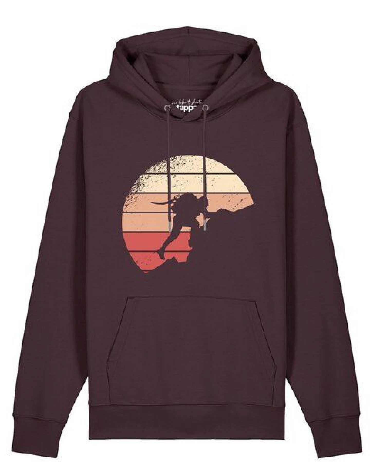 watapparel Hoodie Unisex Mountain Climbing – Ansicht 2
