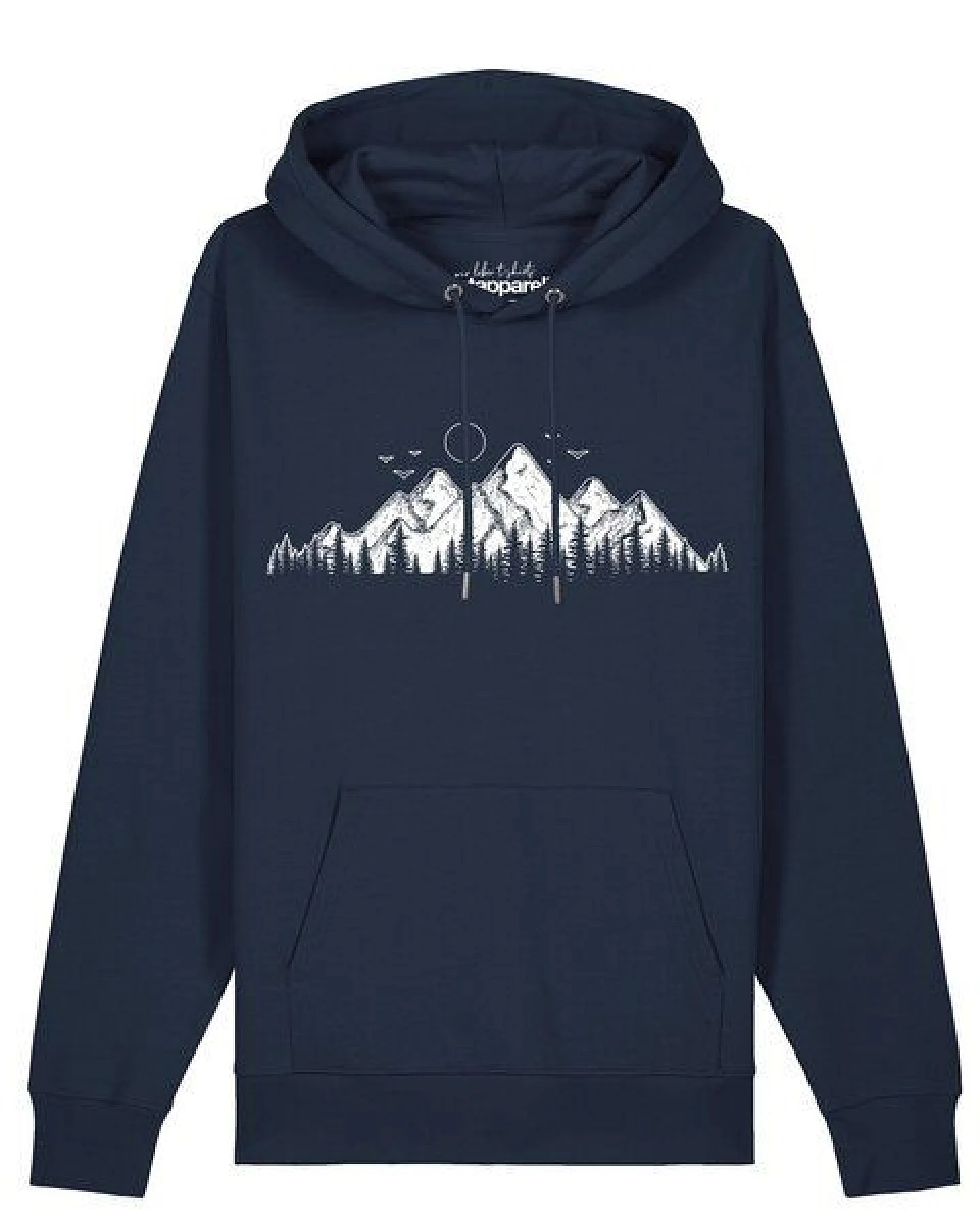 watapparel Hoodie Unisex Mountains – Ansicht 2