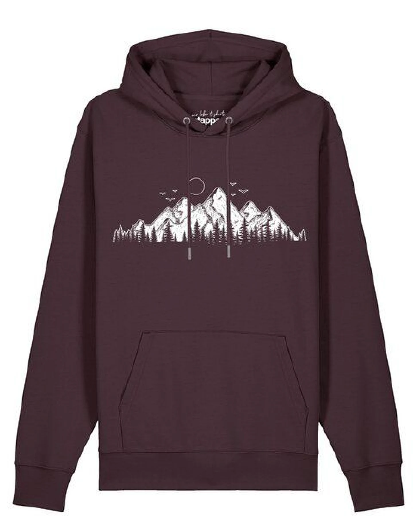 watapparel Hoodie Unisex Mountains – Ansicht 2