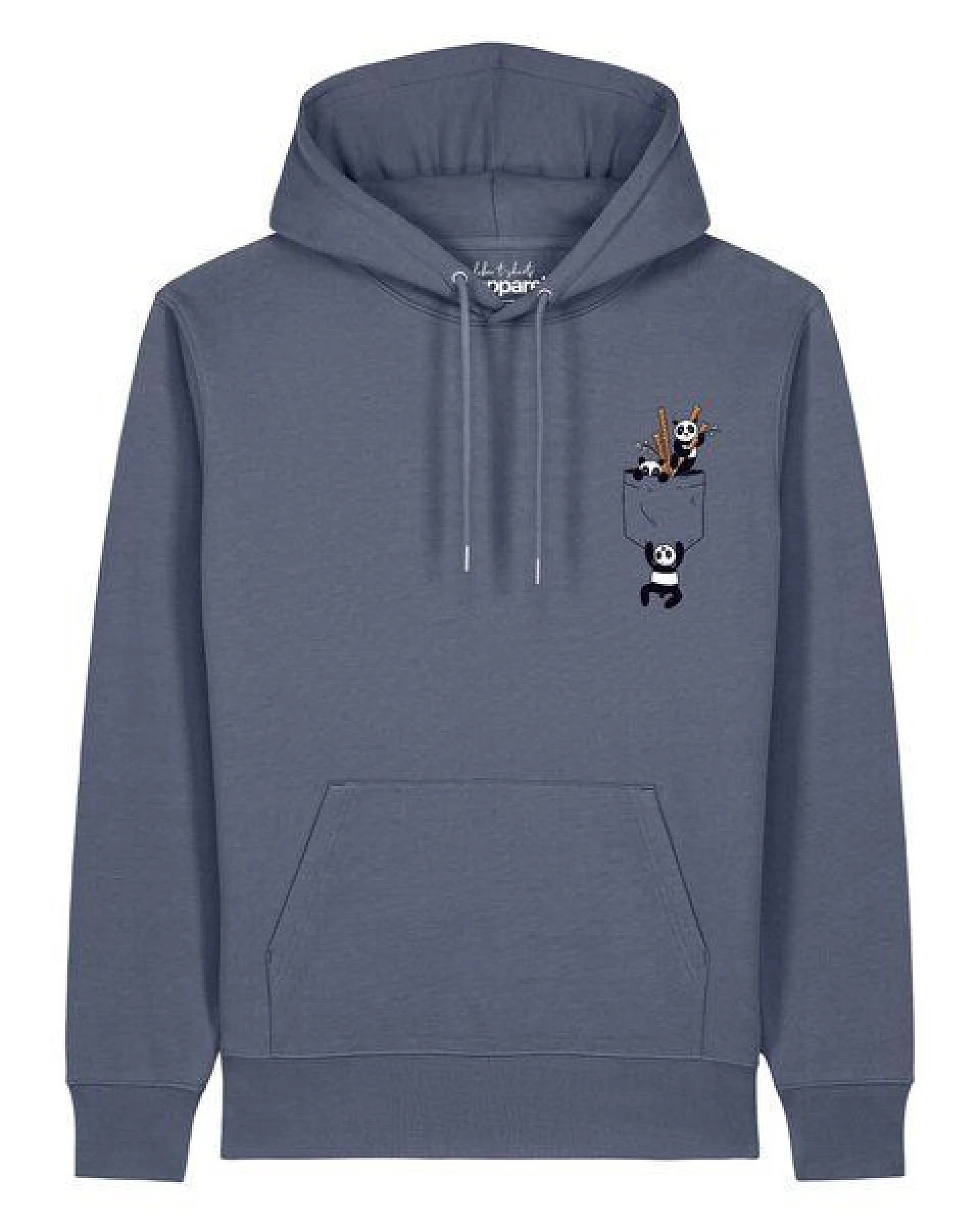 watapparel Hoodie Unisex Pocket Pandas – Ansicht 2