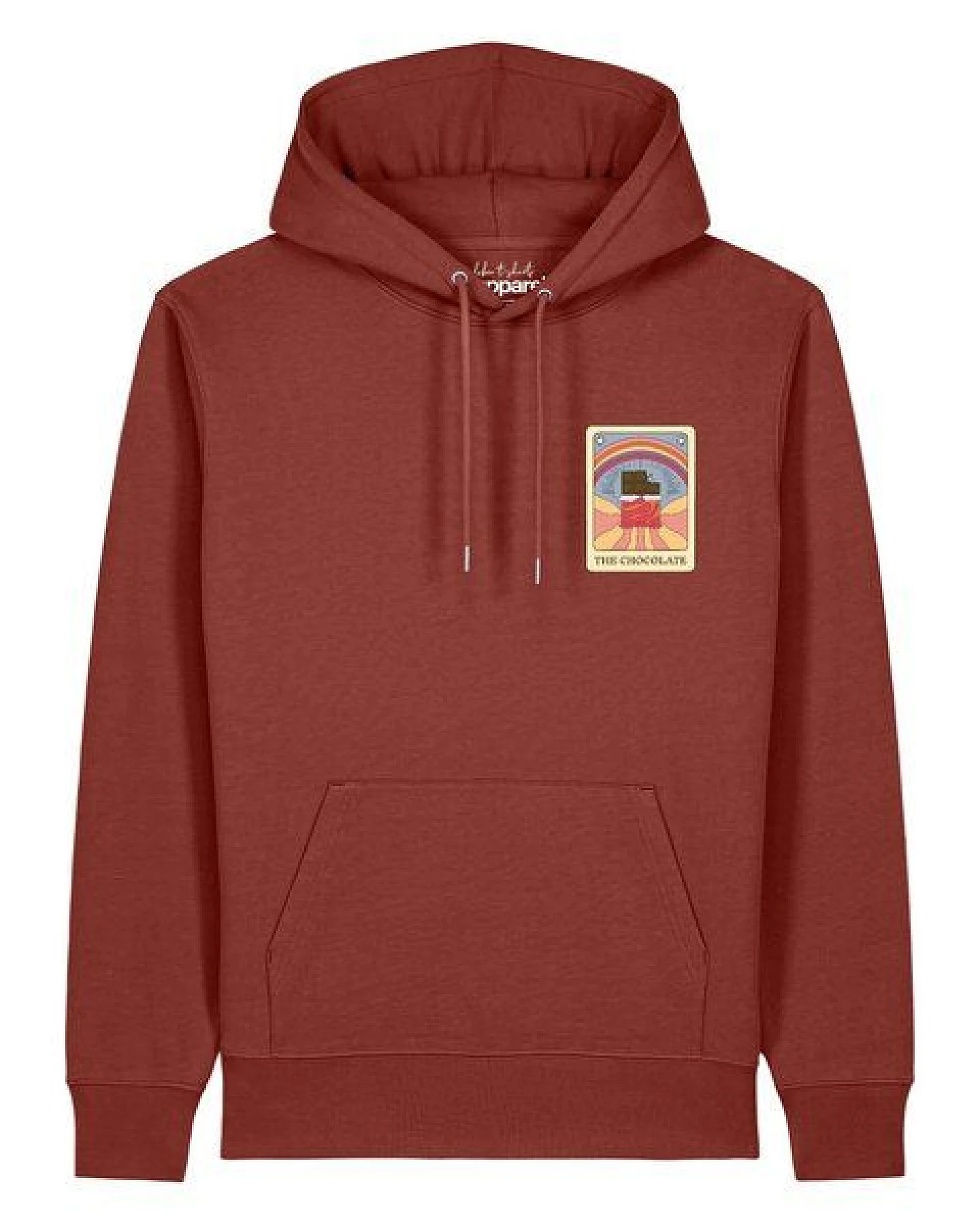 watapparel Hoodie Unisex Tarot The Chocolate – Ansicht 2