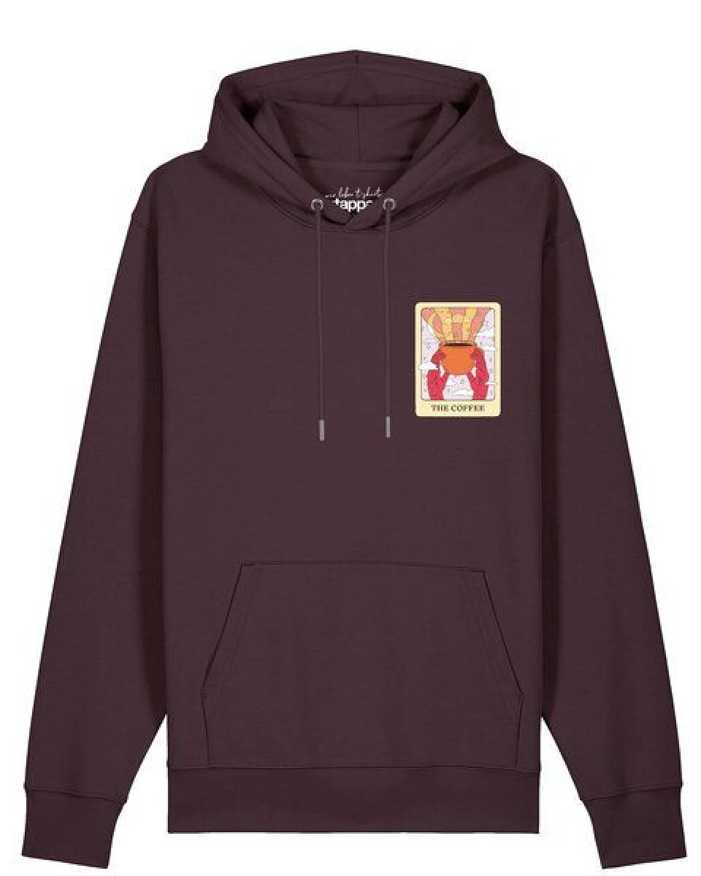 watapparel Hoodie Unisex Tarot The Coffee – Ansicht 2