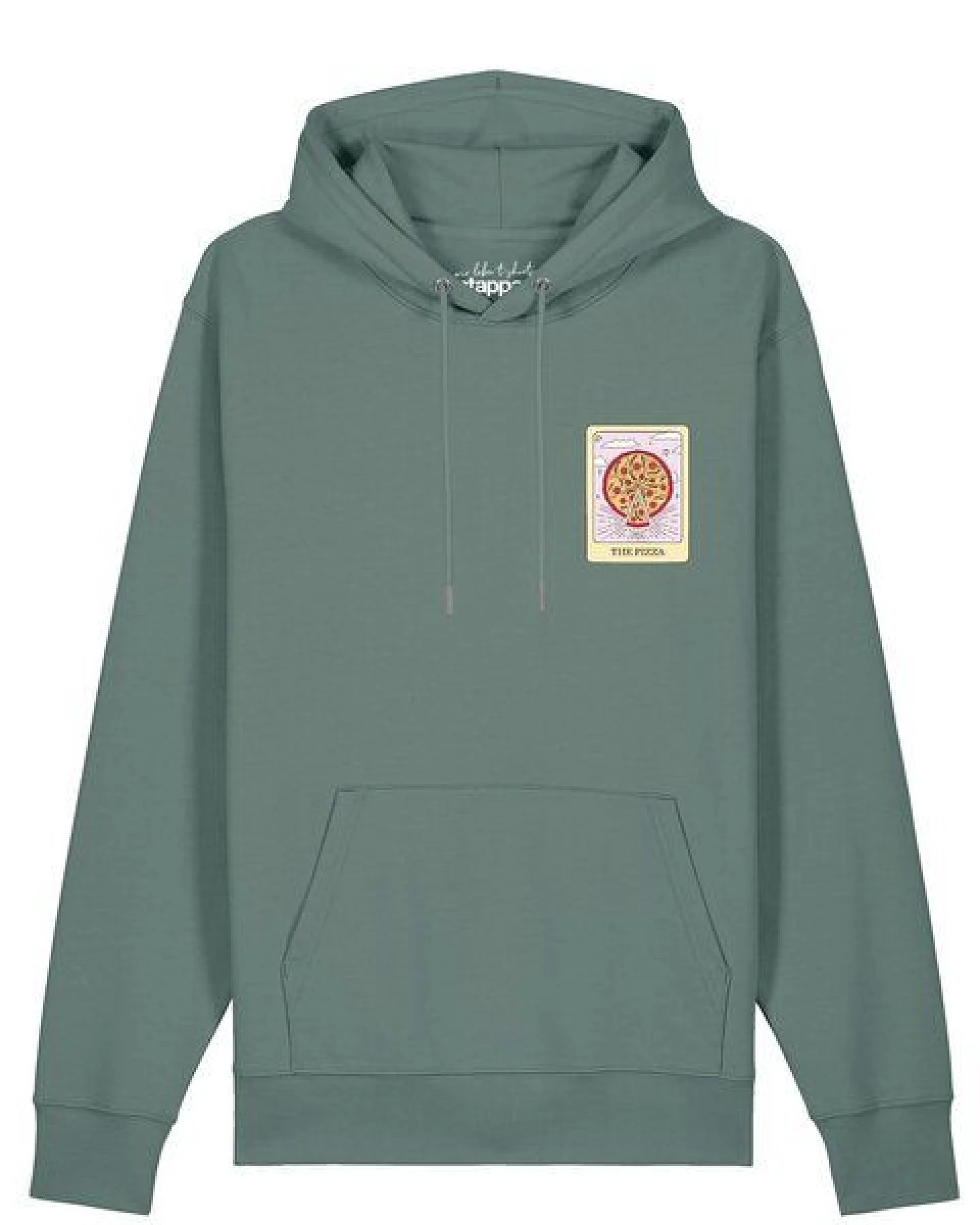 watapparel Hoodie Unisex Tarot The Pizza – Ansicht 2