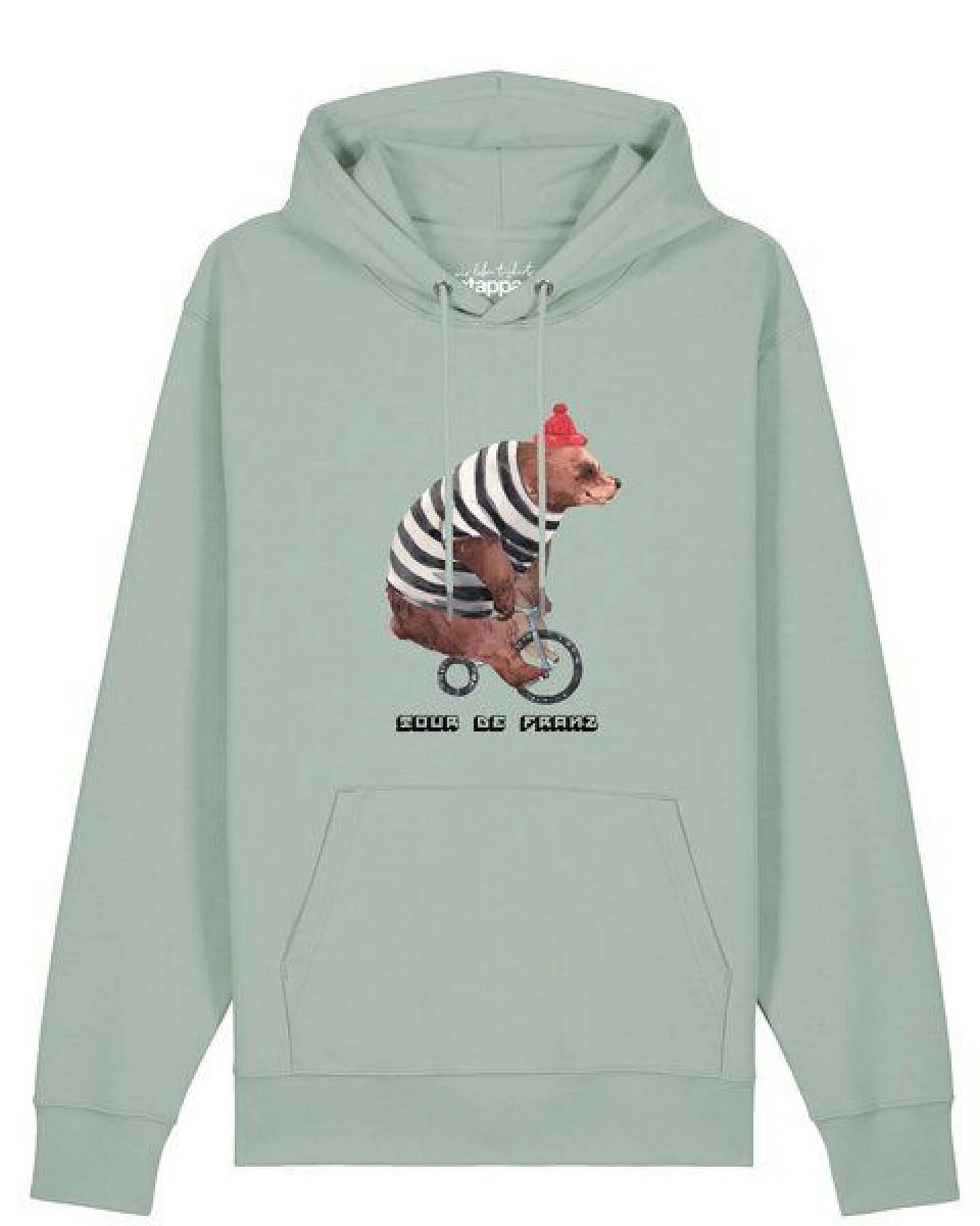 watapparel Hoodie Unisex Tour de Franz – Ansicht 2