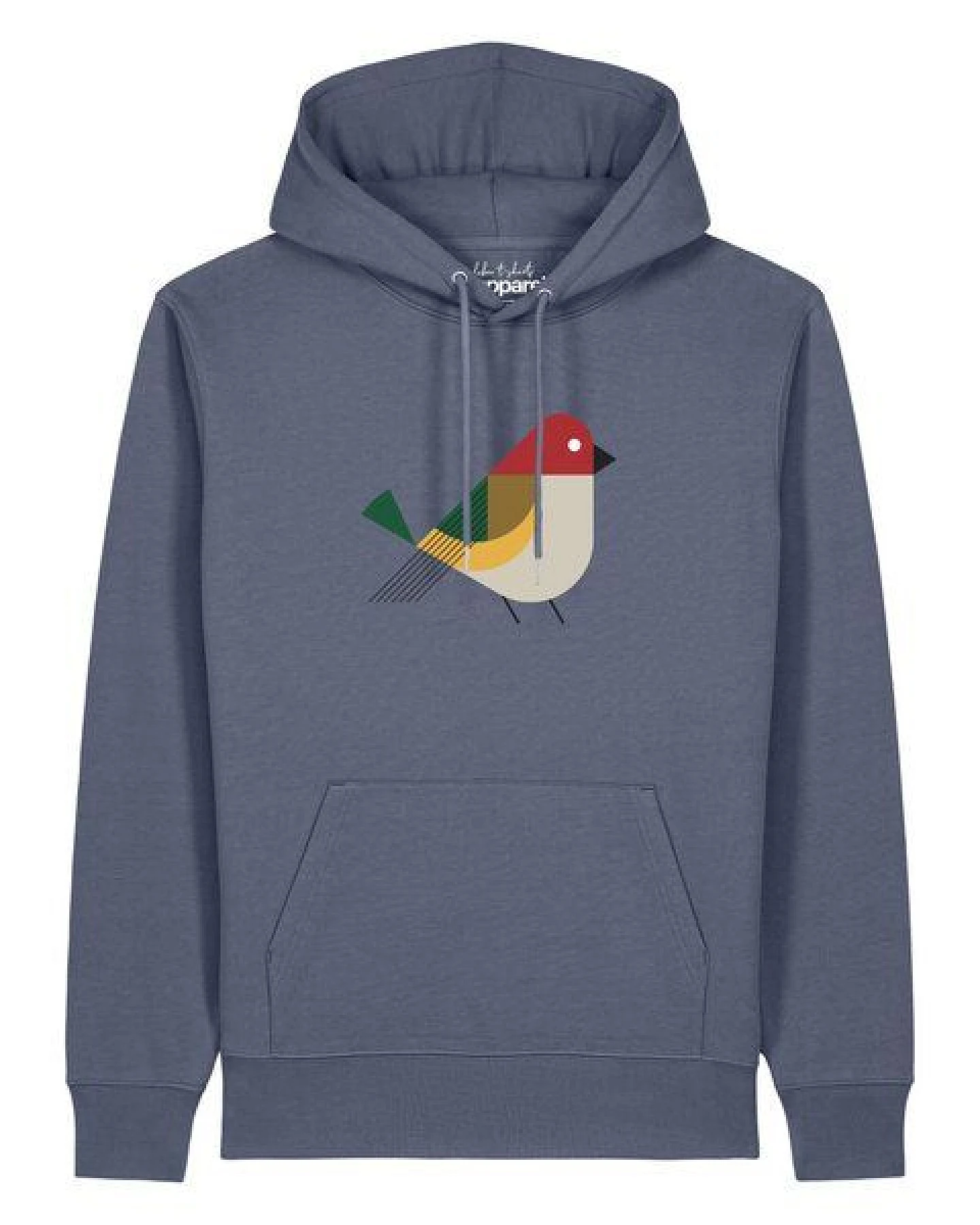 watapparel Hoodie Unisex Vogel – Ansicht 2