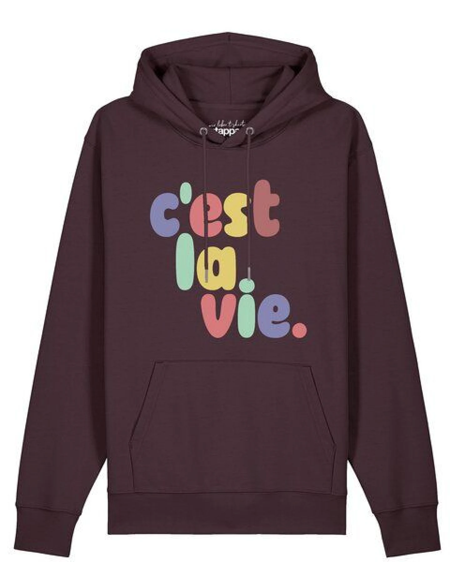 watapparel Hoodie Unisex c'est la vie – Ansicht 2