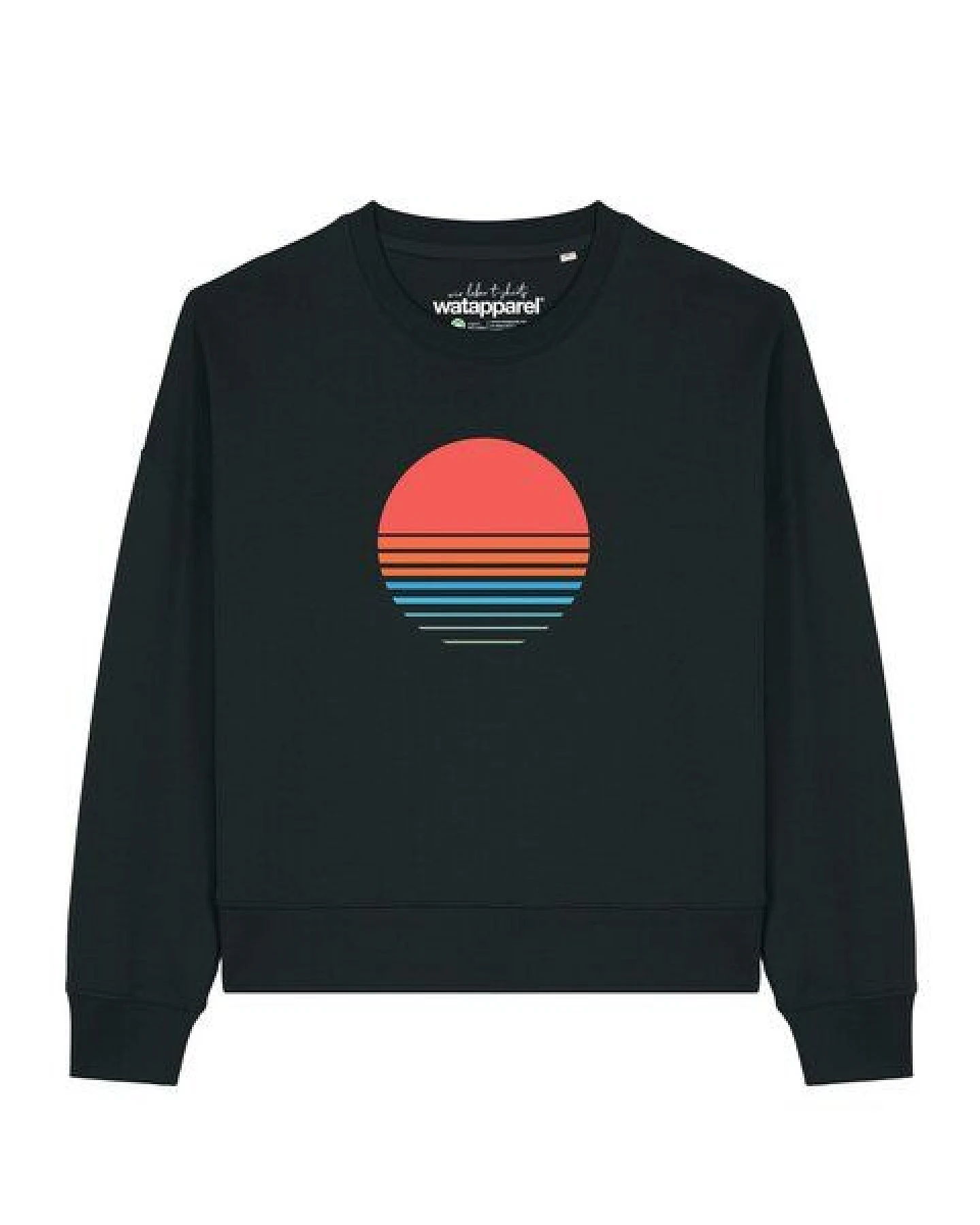 watapparel Sweatshirt Frauen Abstract 03 – Ansicht 2