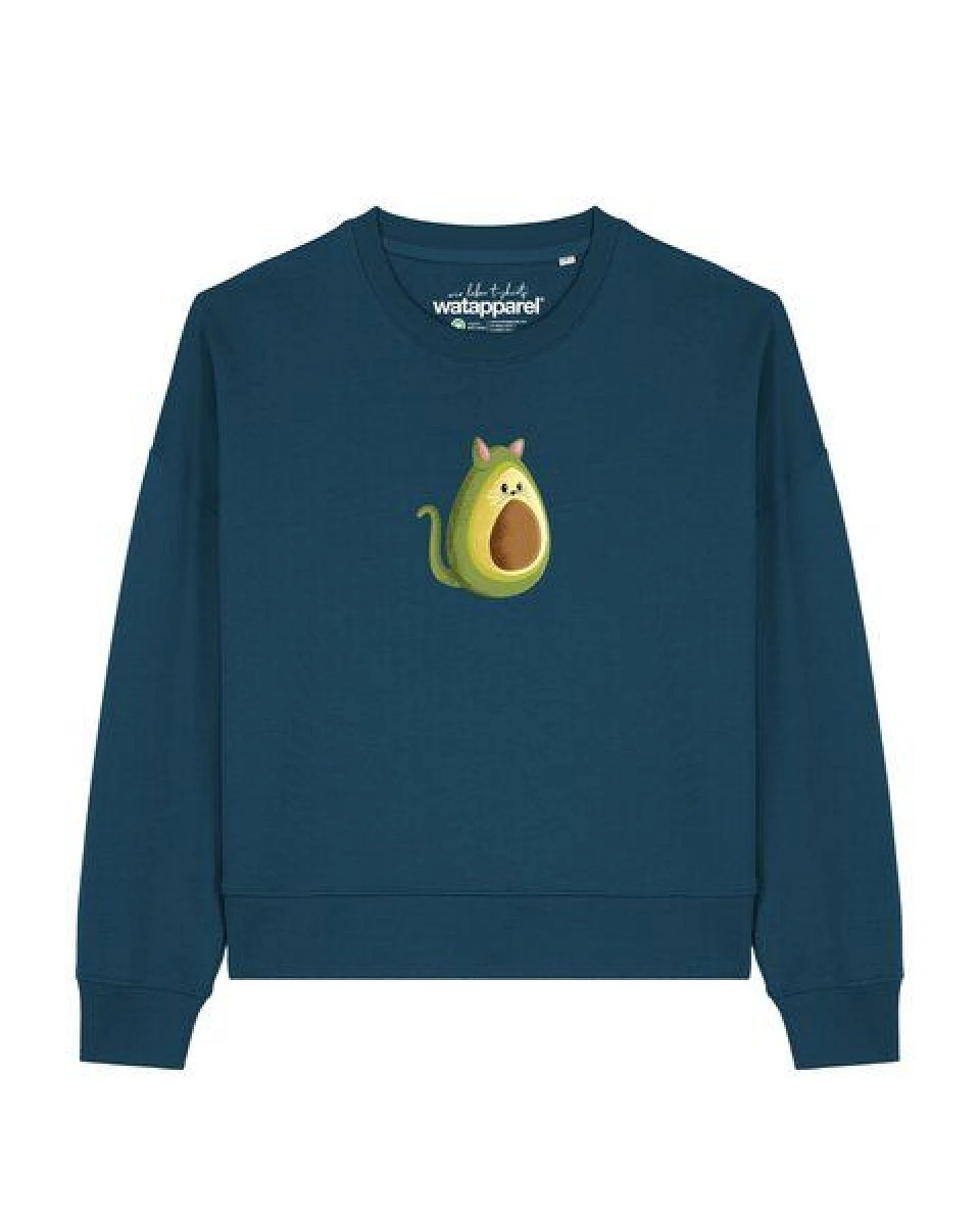 watapparel Sweatshirt Frauen Avocato – Ansicht 2