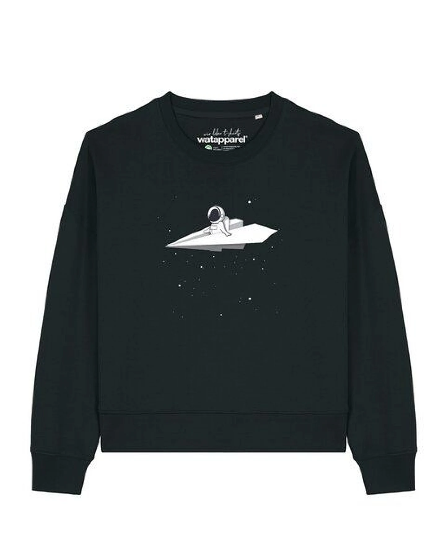 watapparel Sweatshirt Frauen Fly me to the moon – Ansicht 2