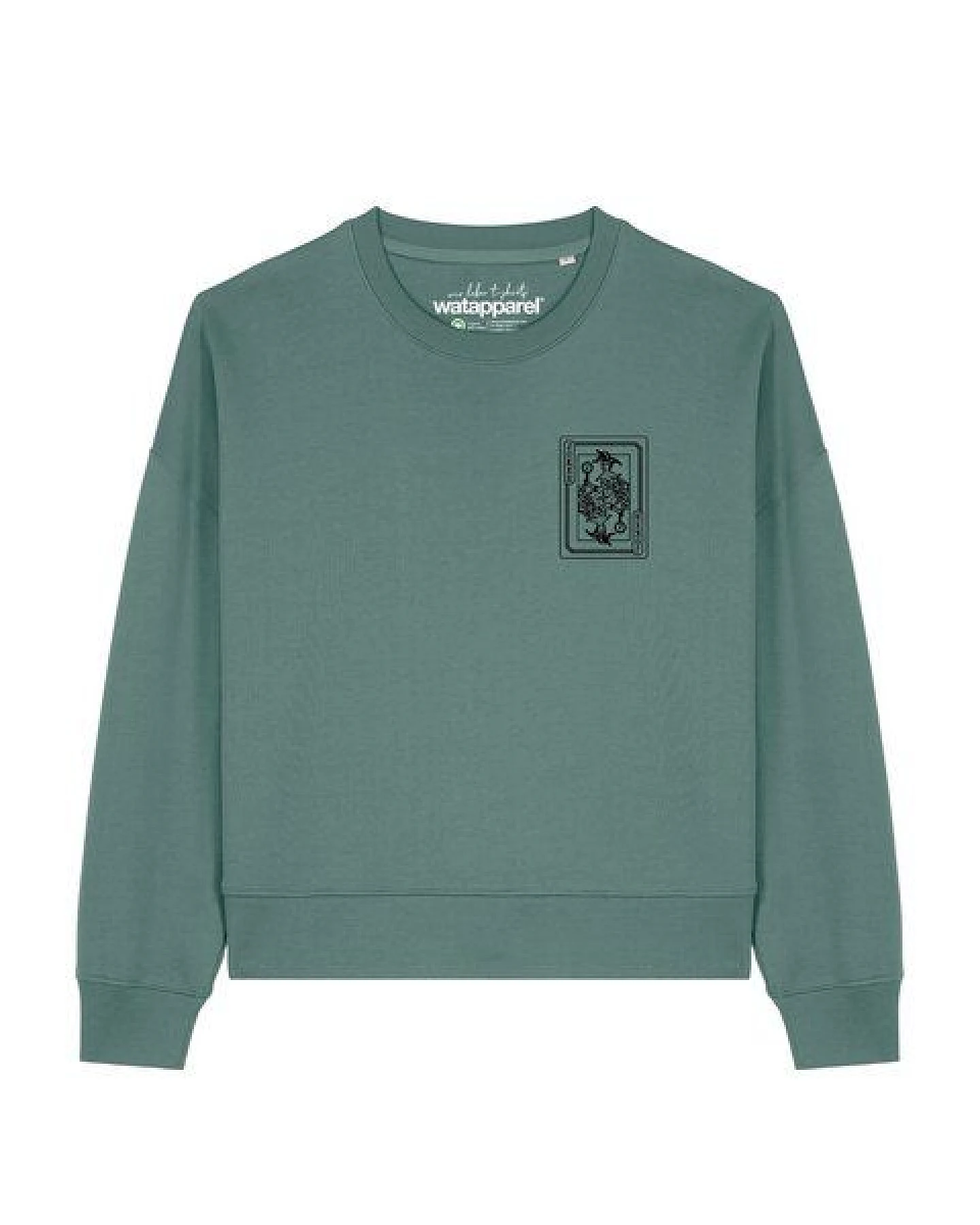 watapparel Sweatshirt Frauen Joker – Ansicht 2