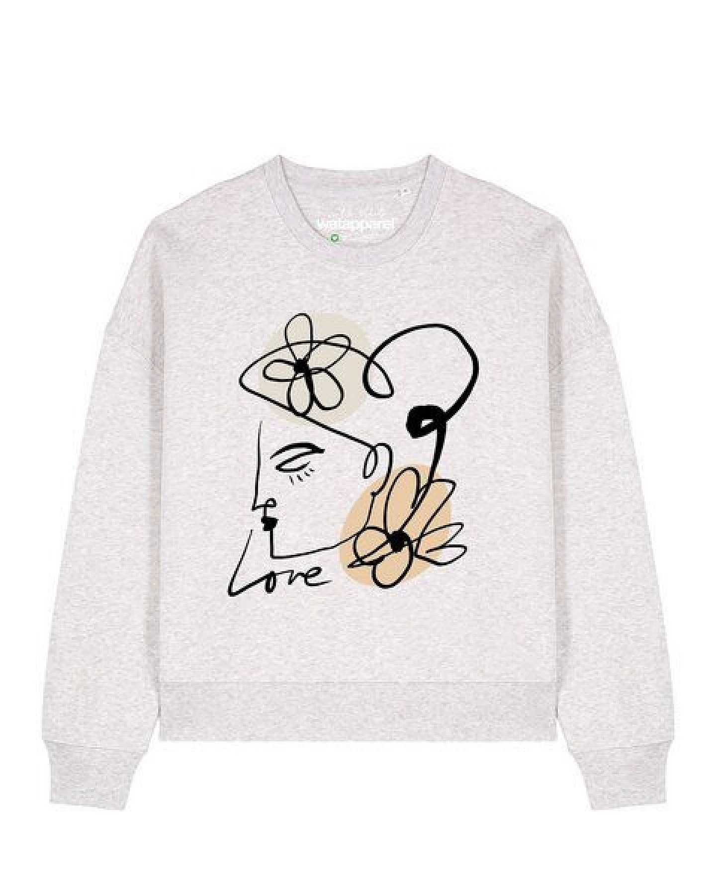 watapparel Sweatshirt Frauen Self Love – Ansicht 2