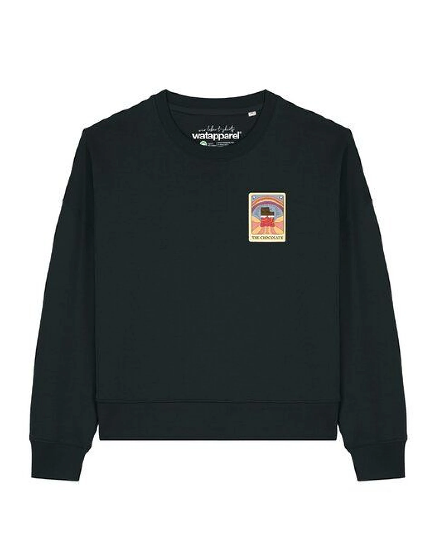 watapparel Sweatshirt Frauen Tarot The Chocolate – Ansicht 2