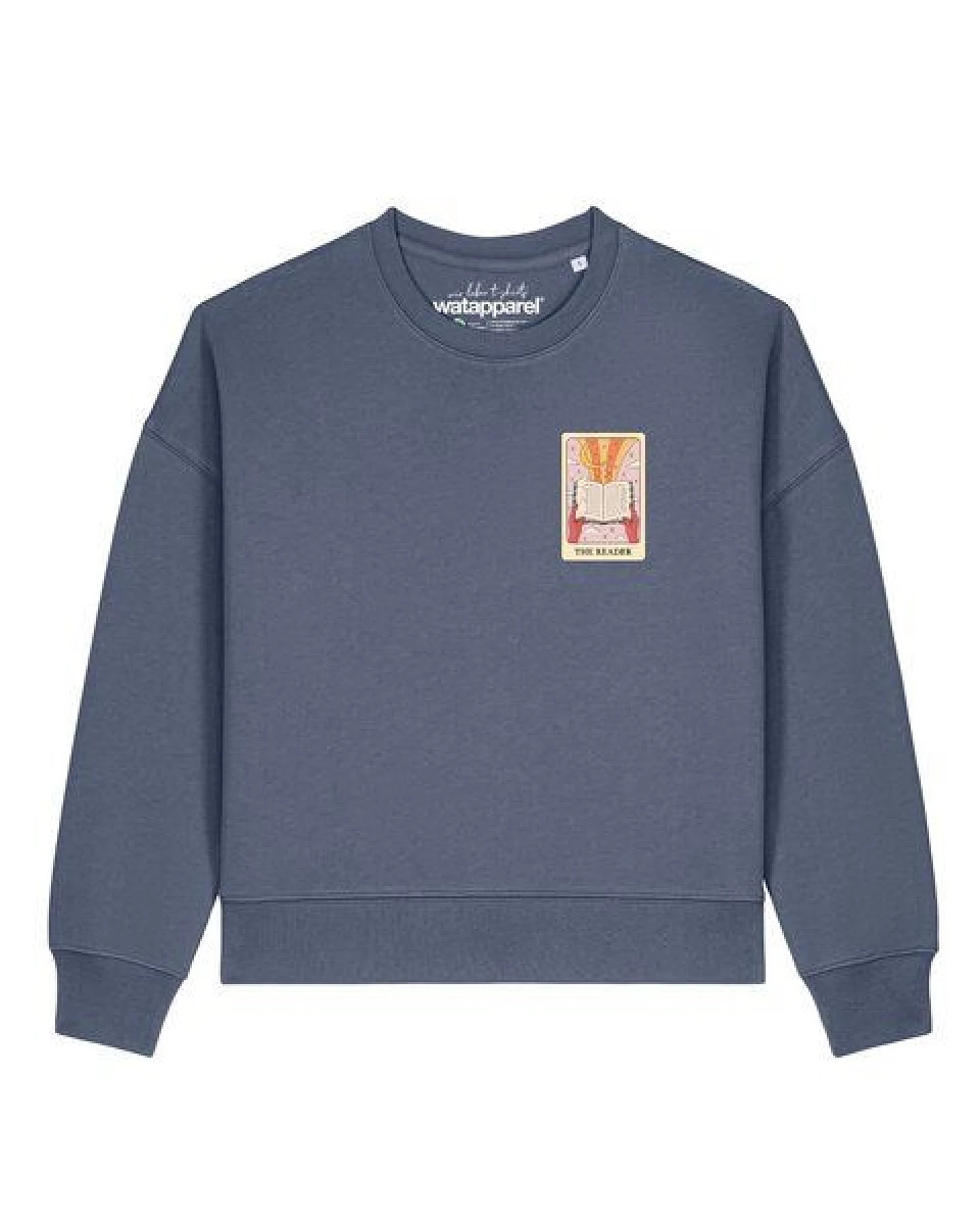 watapparel Sweatshirt Frauen Tarot The Reader – Ansicht 2