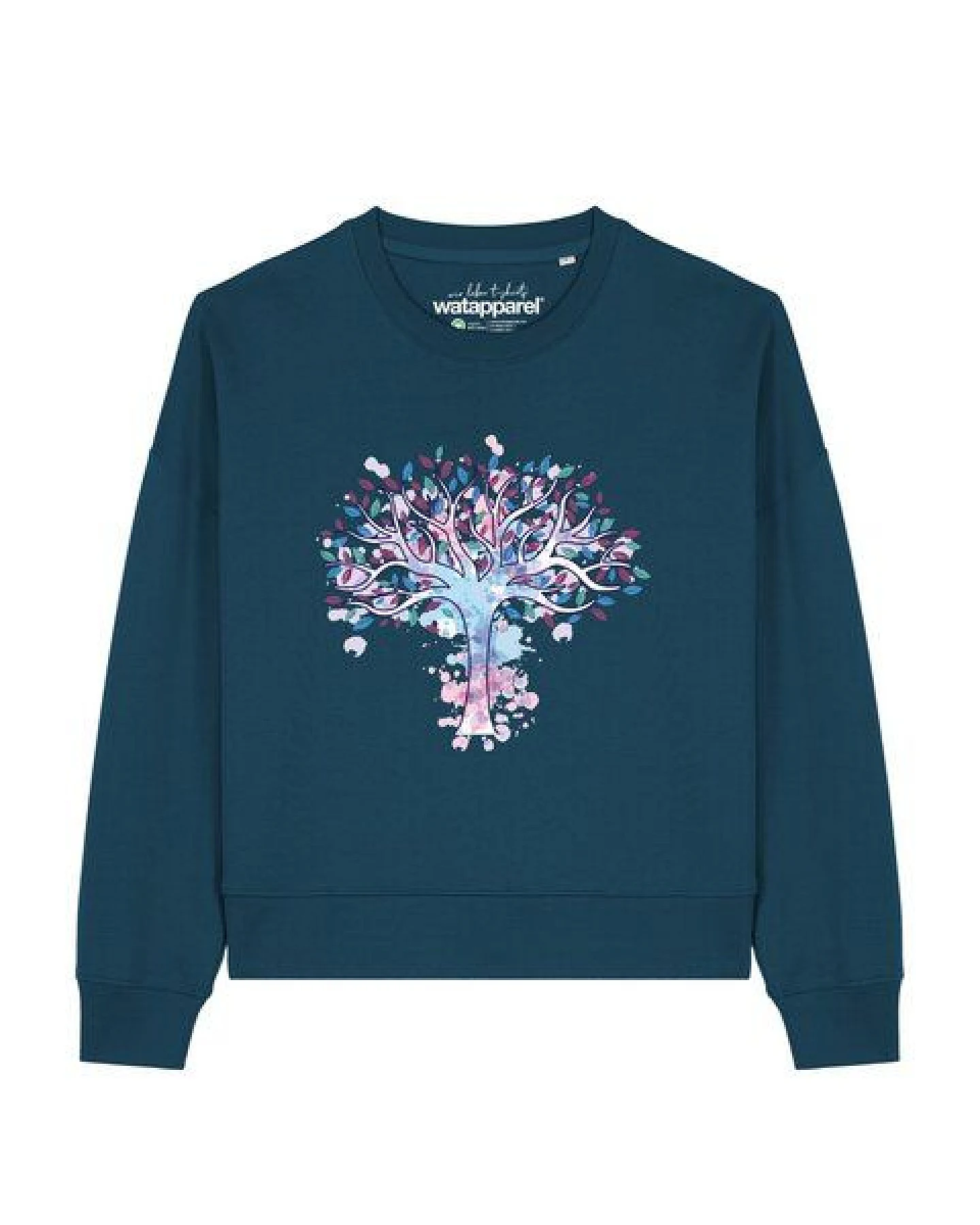 watapparel Sweatshirt Frauen Tree of life – Ansicht 2