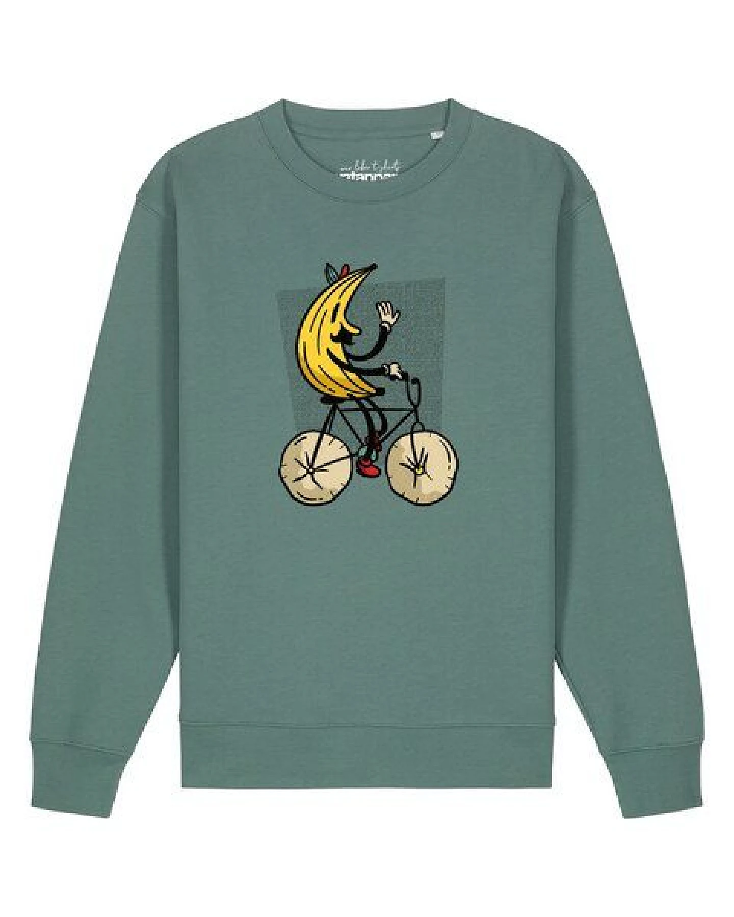 watapparel Sweatshirt Unisex Banana Rider – Ansicht 2