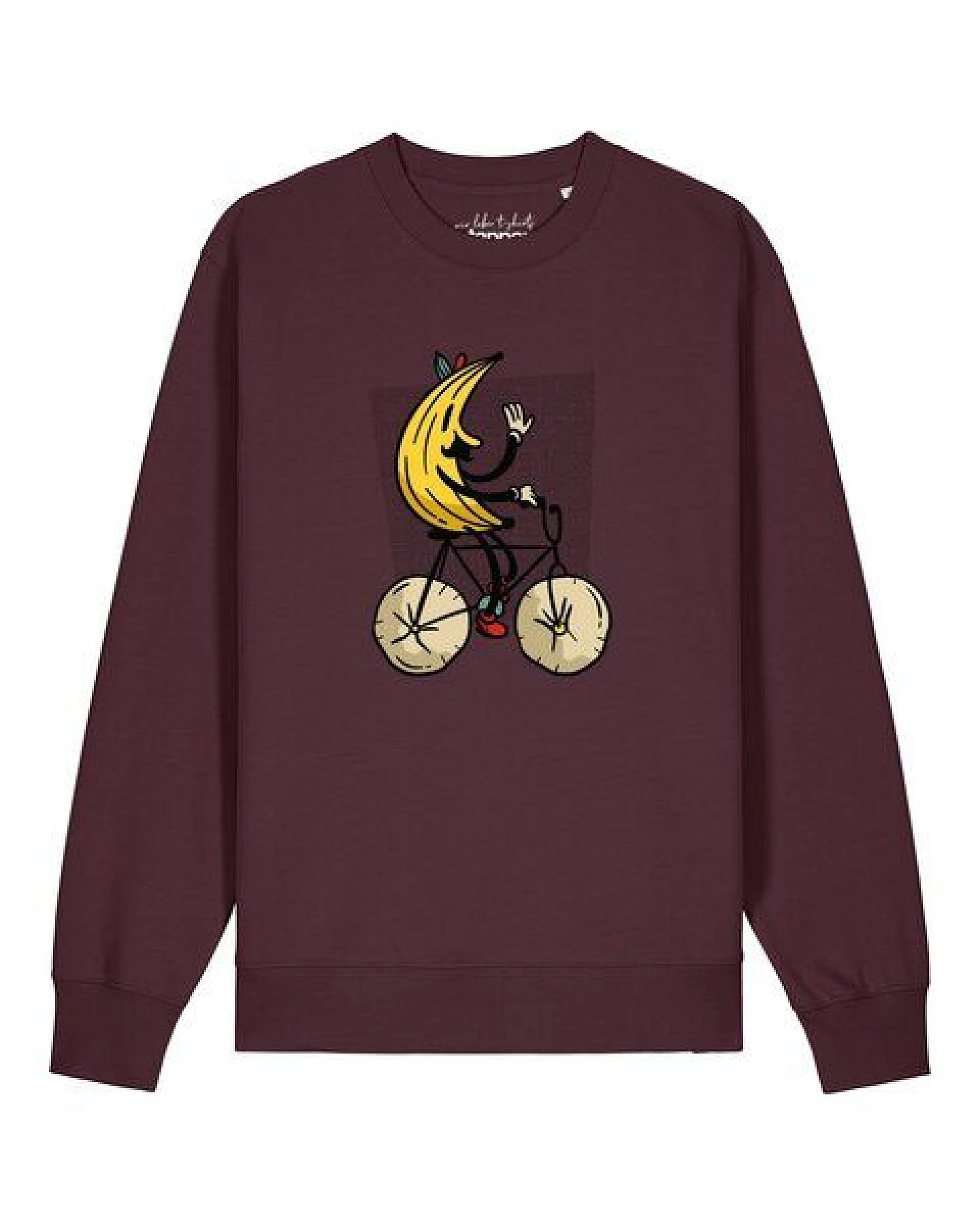 watapparel Sweatshirt Unisex Banana Rider – Ansicht 2