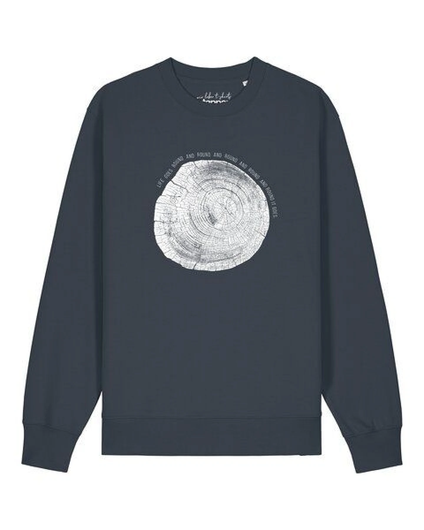 watapparel Sweatshirt Unisex Baumscheibe – Ansicht 2