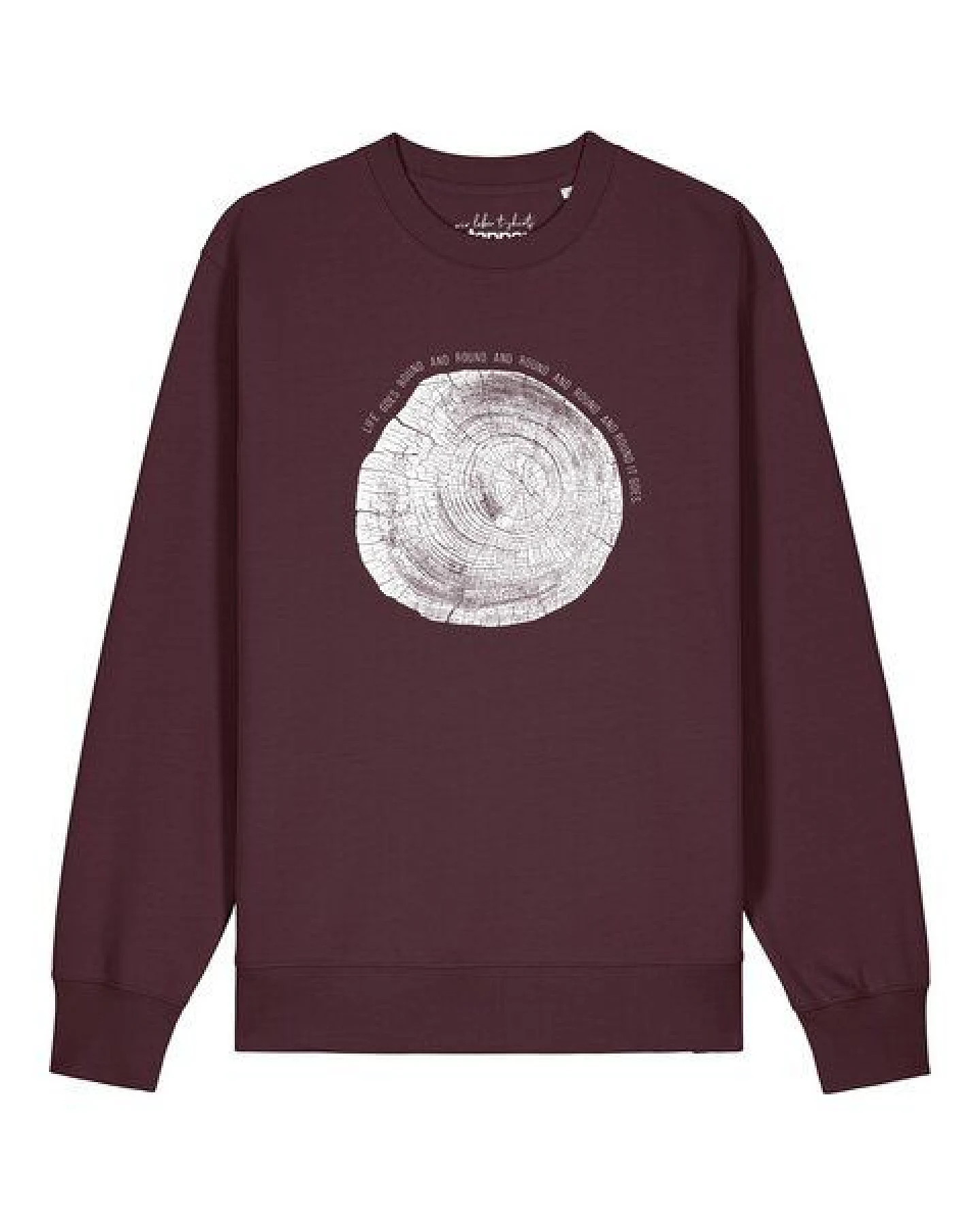 watapparel Sweatshirt Unisex Baumscheibe – Ansicht 2
