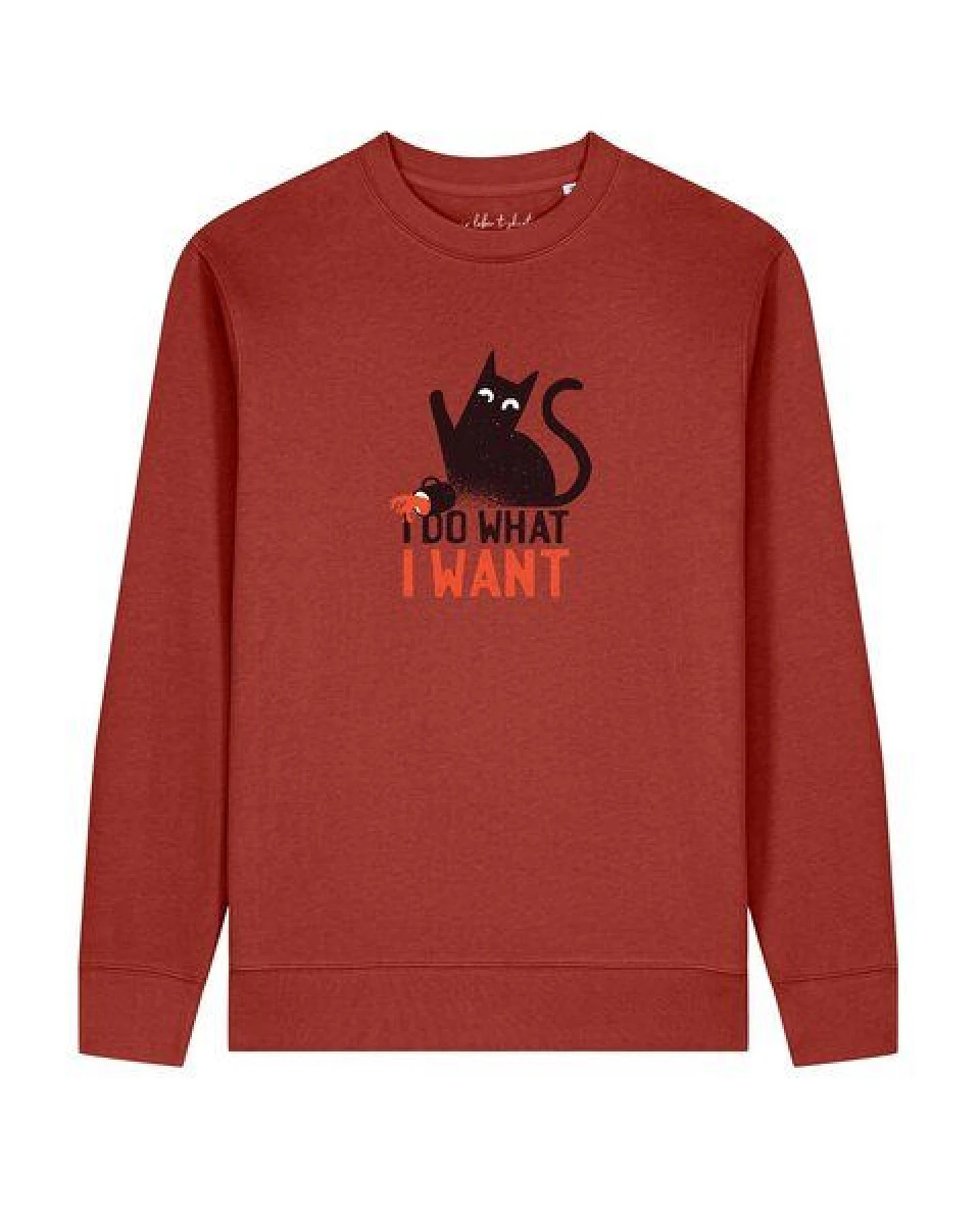 watapparel Sweatshirt Unisex Cat – Ansicht 2