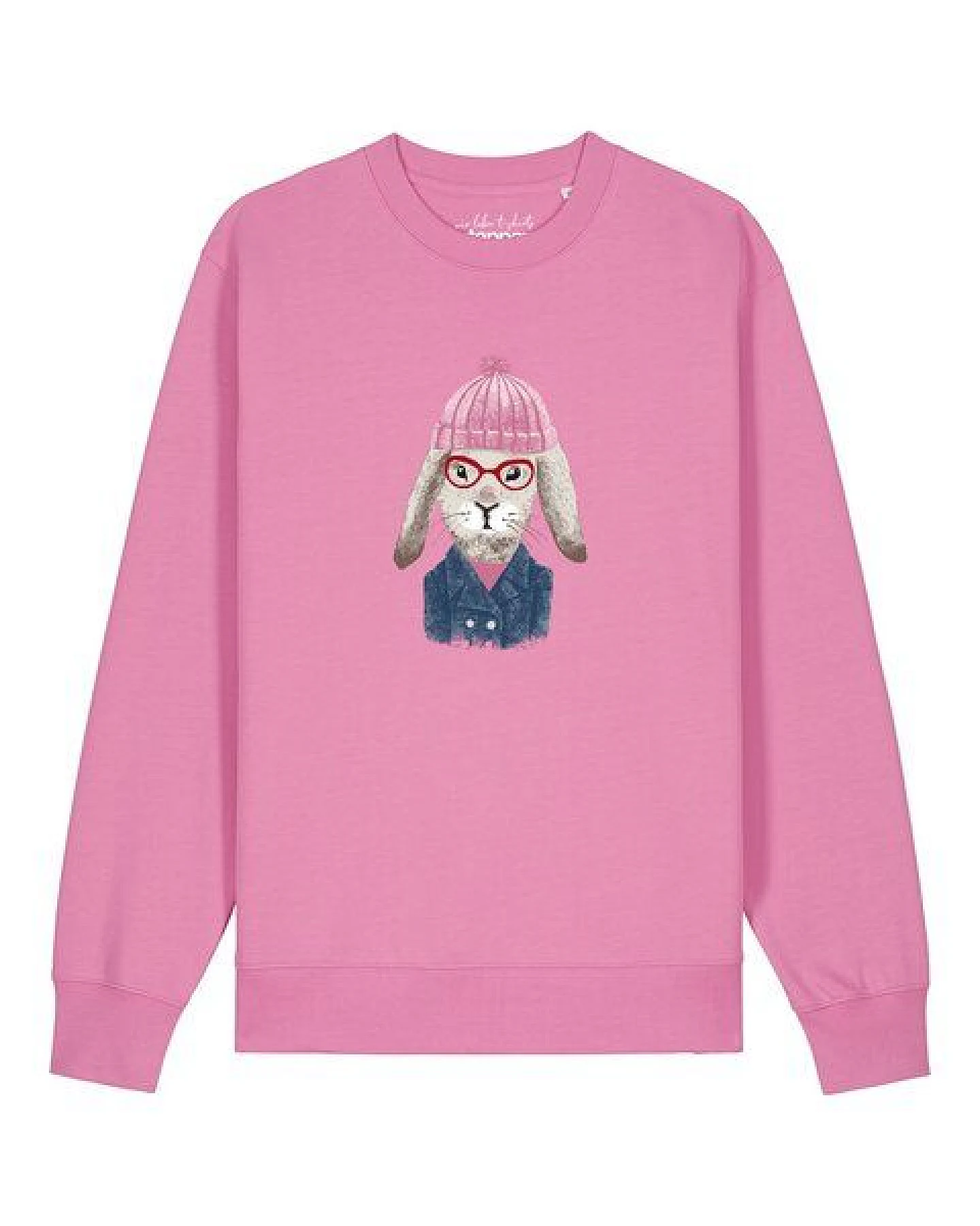 watapparel Sweatshirt Unisex Hase – Ansicht 2